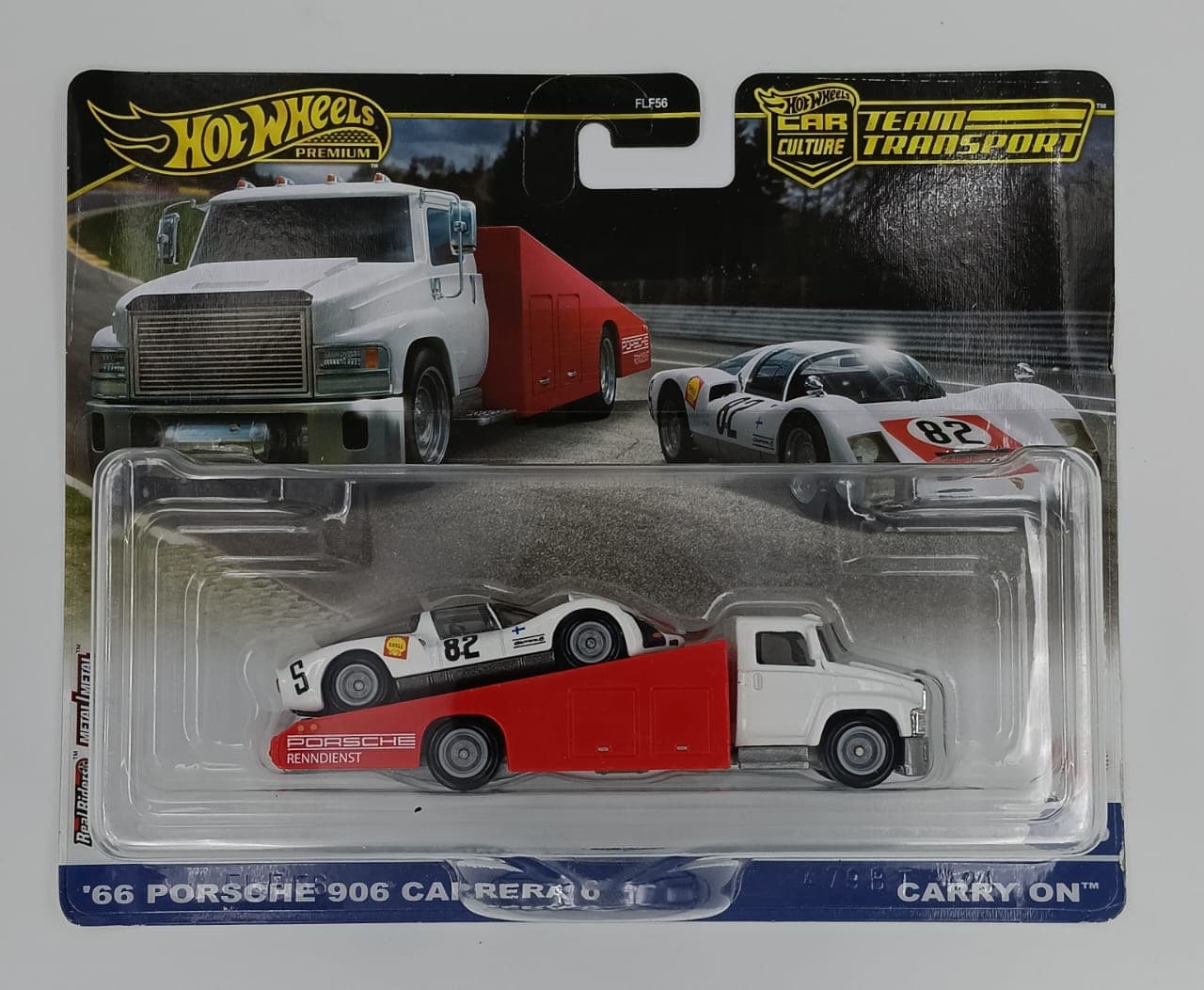 HOT WHEELS TEAM TRANSPORT '66 PORSCHE 906 CARRERA 6 - CARRY ON CAR CULTURE #66 - Image 1