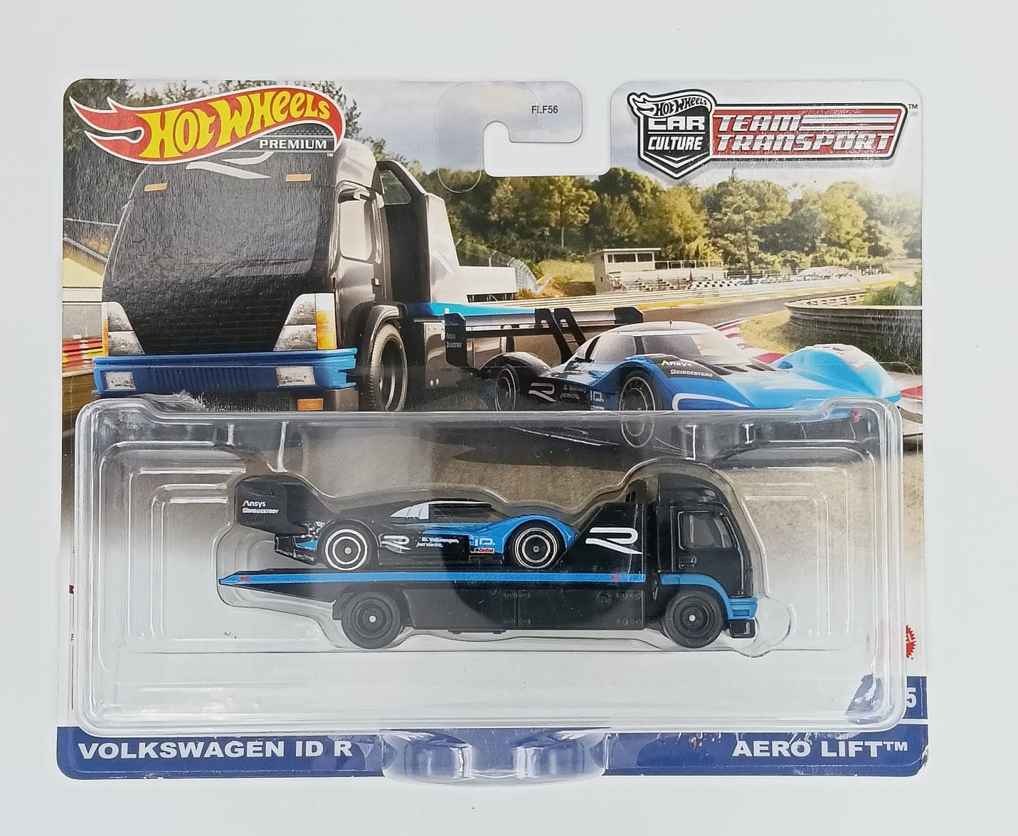 HOT WHEELS TEAM TRANSPORT VOLKSWAGEN ID R - AERO LIFT CAR CULTURE # 35 - Image 1