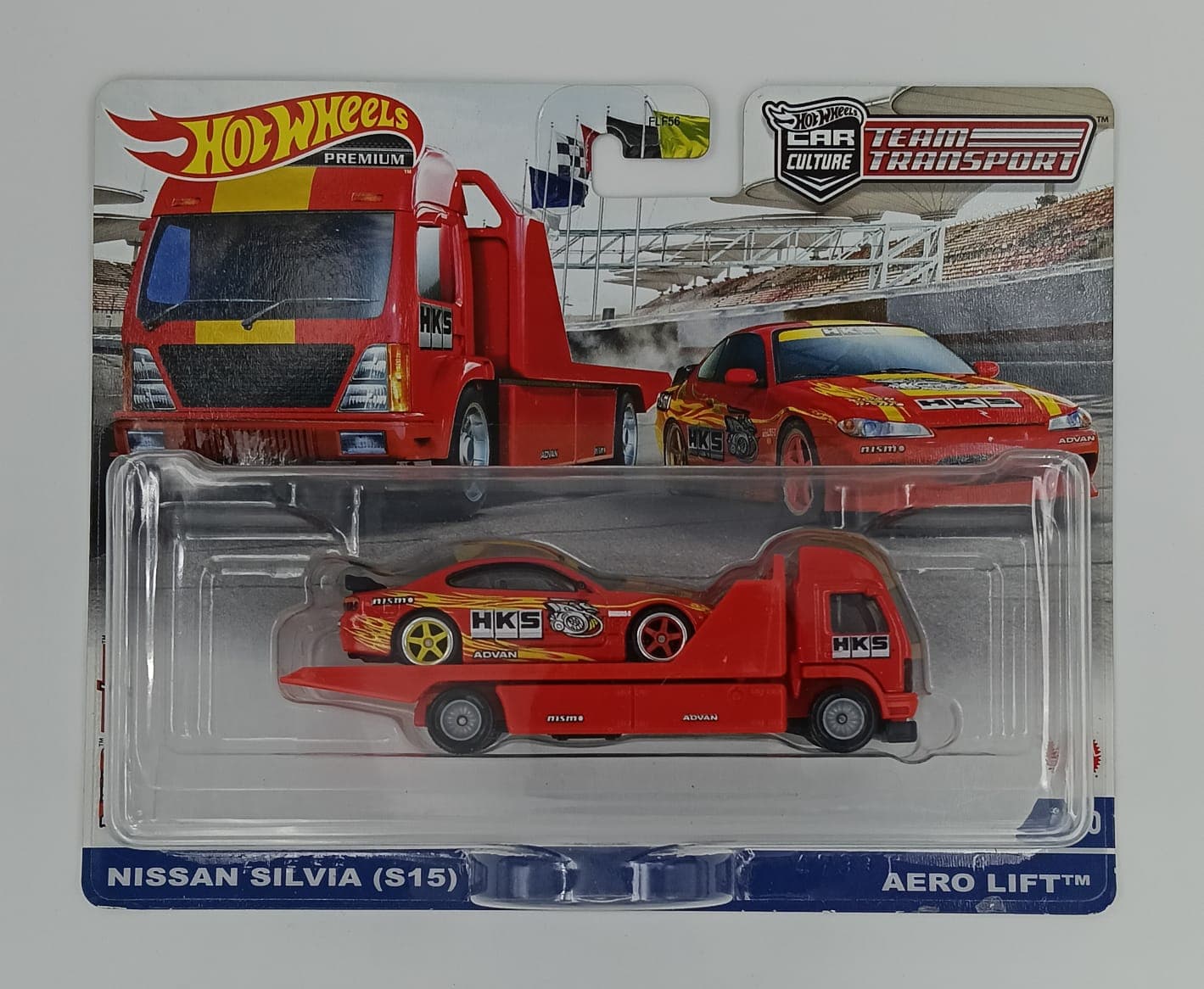 HOT WHEELS TEAM TRANSPORT NISSAN SILVIA (S15) - AERO LIFT CAR CULTURE #40 - Image 1