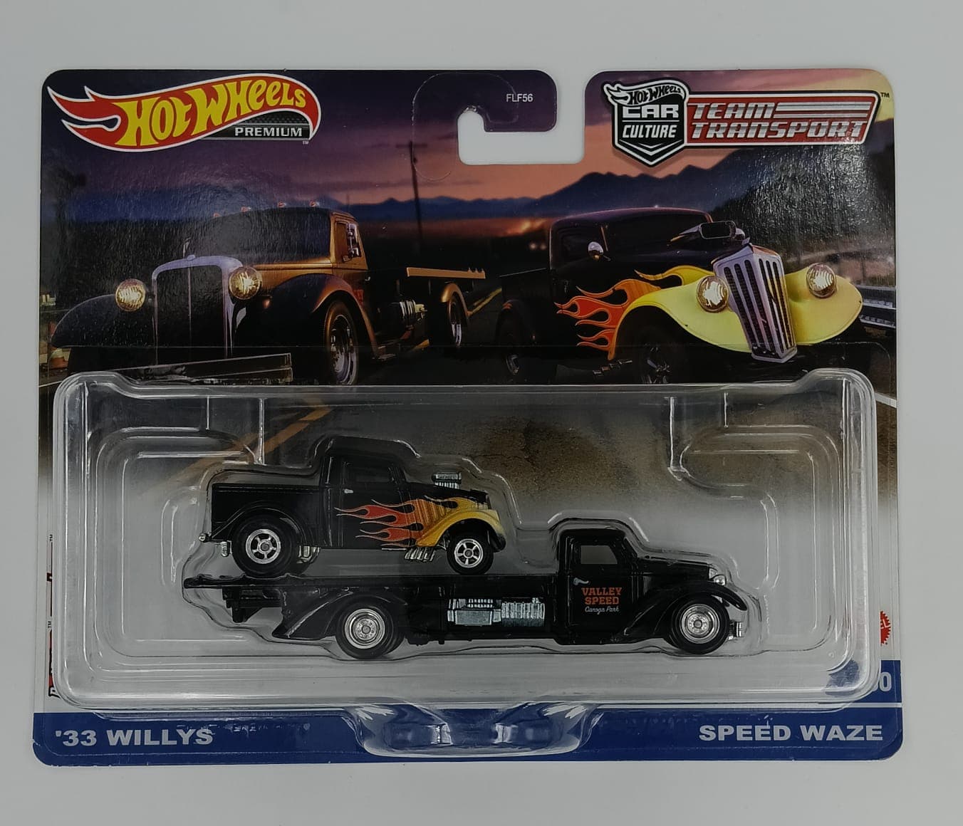 HOT WHEELS TEAM TRANSPORT '33 WILLYS - SPEED WAZE CAR CULTURE #60 - Image 1