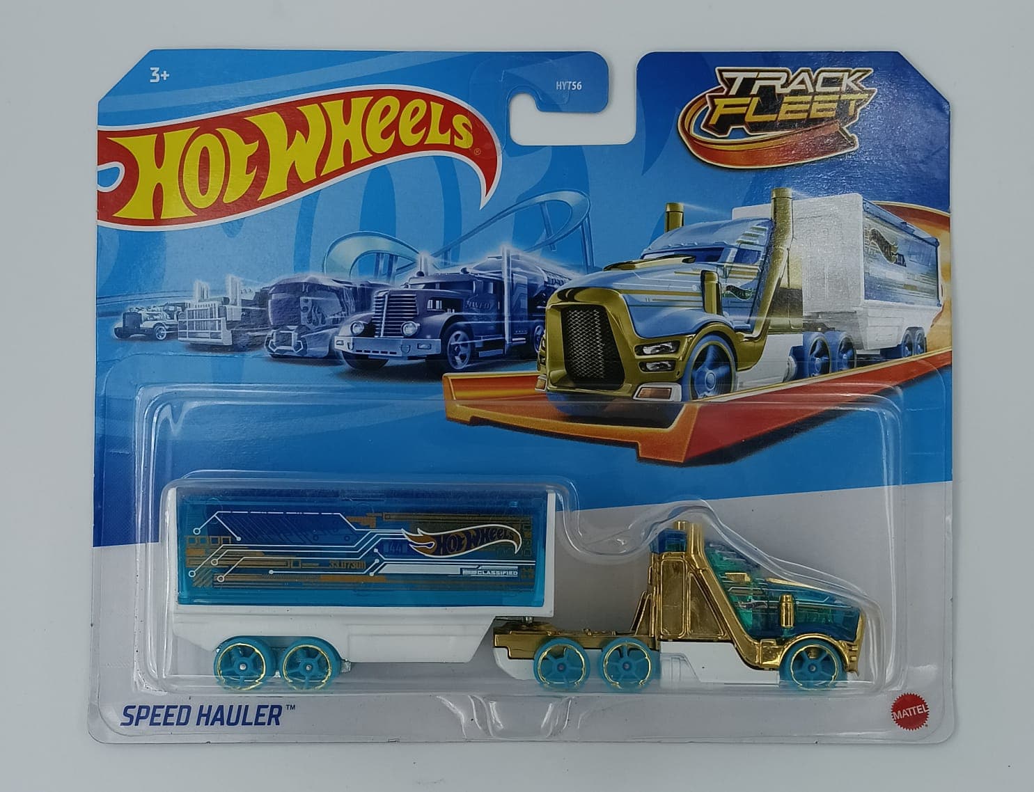 HOT WHEELS TRACK FLEET SPEED HAULER - Image 1