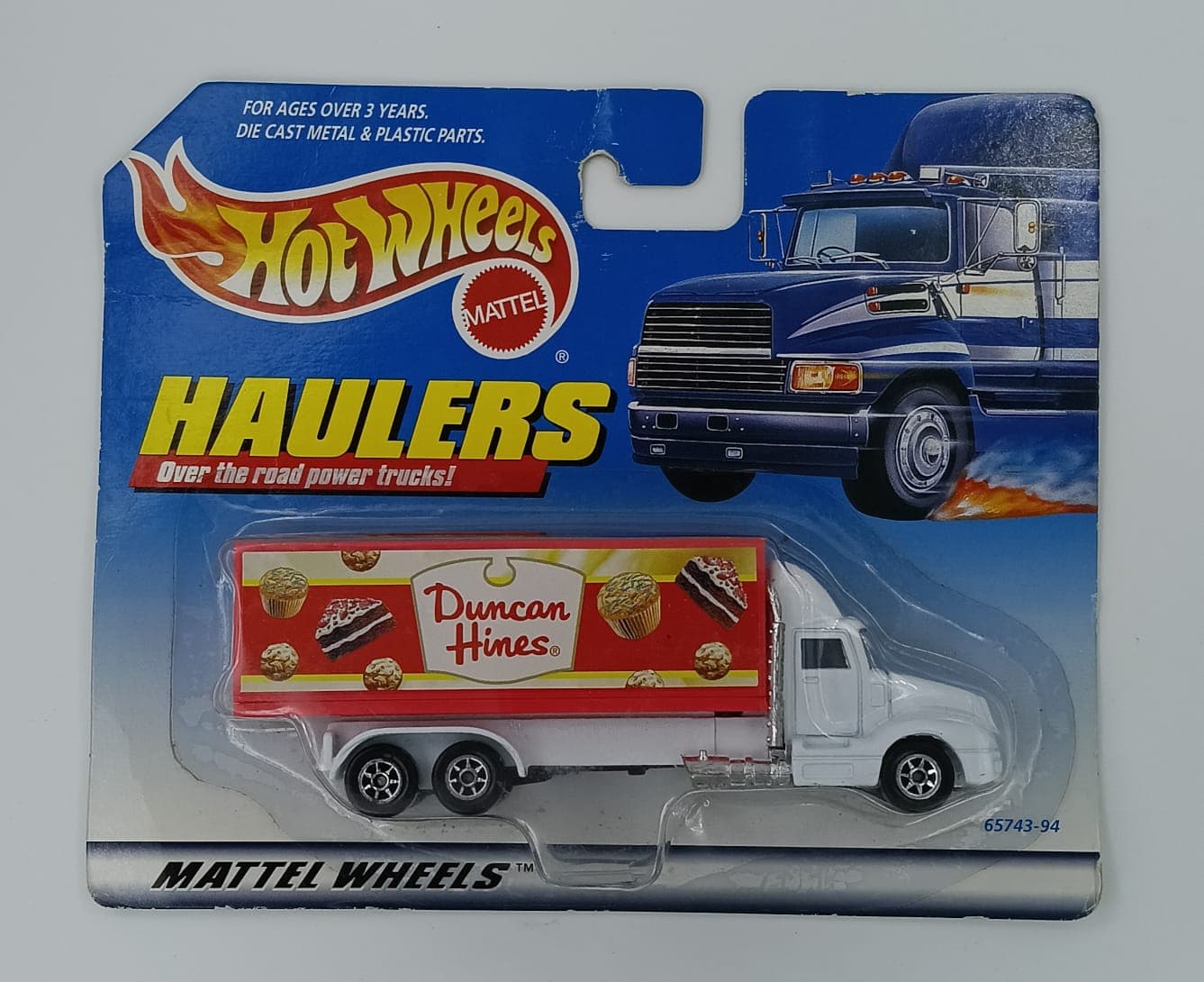 HOT WHEELS HAULER DUNCAN HINES - Image 1