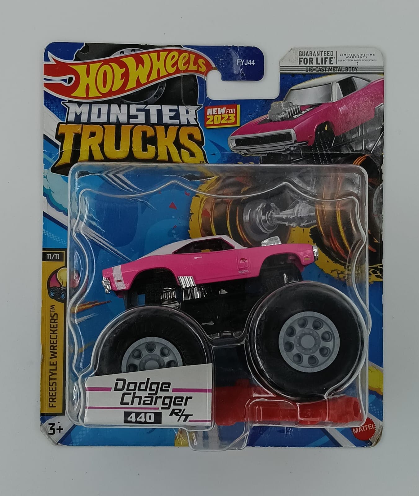 HOT WHEELS MONSTER TRUCKS DODGE CHARGER 440 - Image 1
