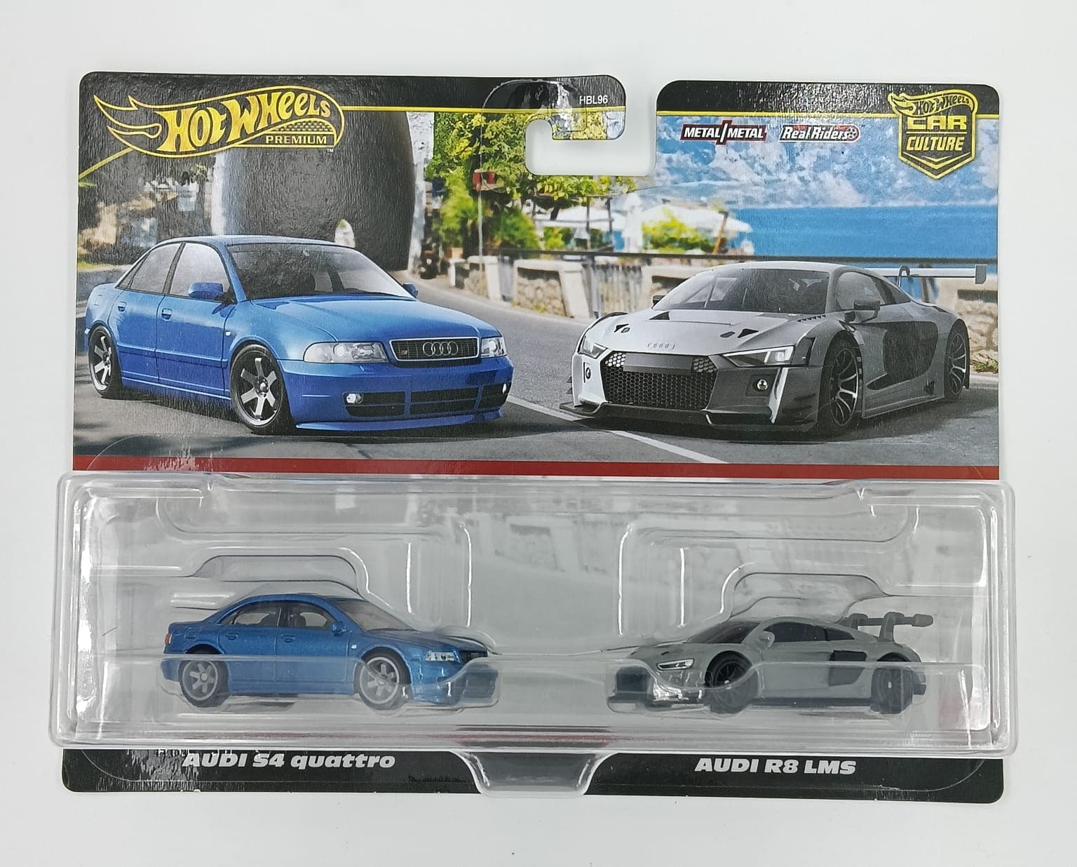 HOT WHEELS DUAL SET AUDI S4 quattro - AUDI R8 LMS CAR CULTURE - Image 1
