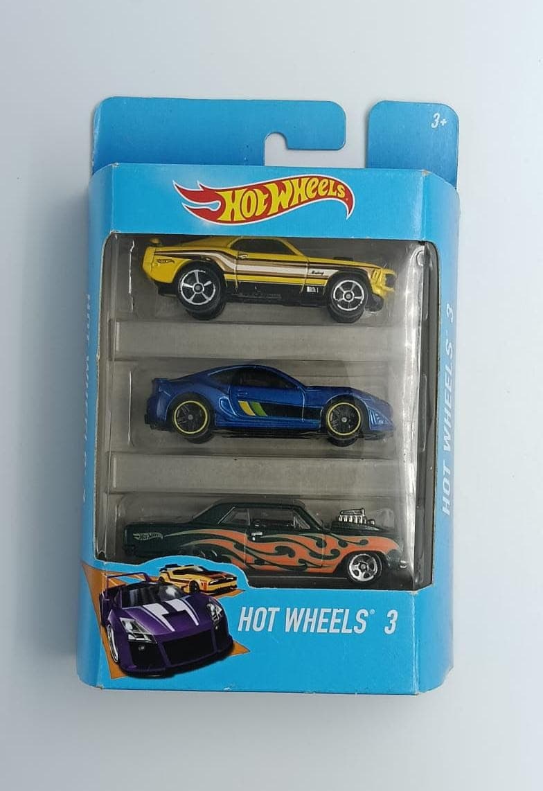 HOT WHEELS PACKS OF 3 HOT WHEELS 3 - Image 1