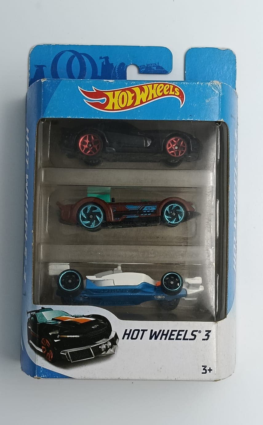 HOT WHEELS PACKS OF 3 HOT WHEELS 3 - Image 1
