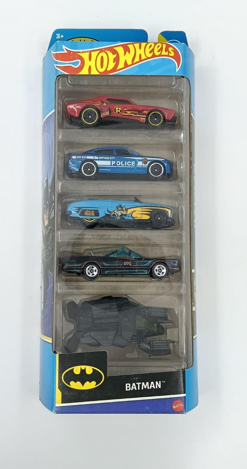 HOT WHEELS PACK OF 5 BATMAN - Image 1