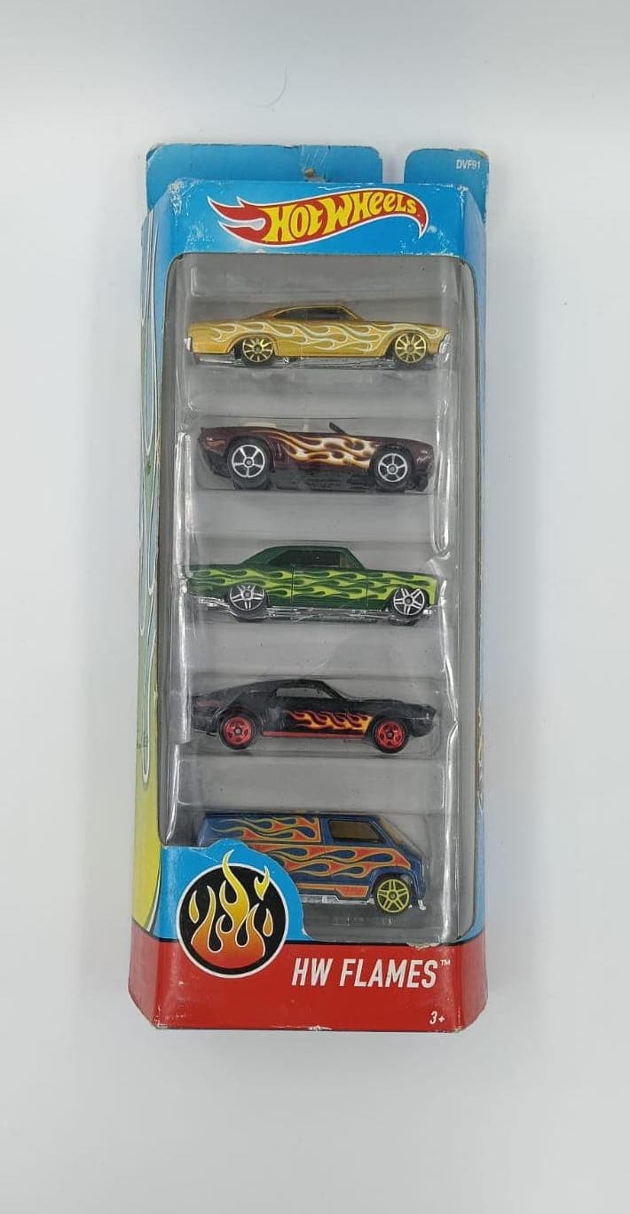 HOT WHEELS PACKS OF 5 HW FLAMES - Image 1