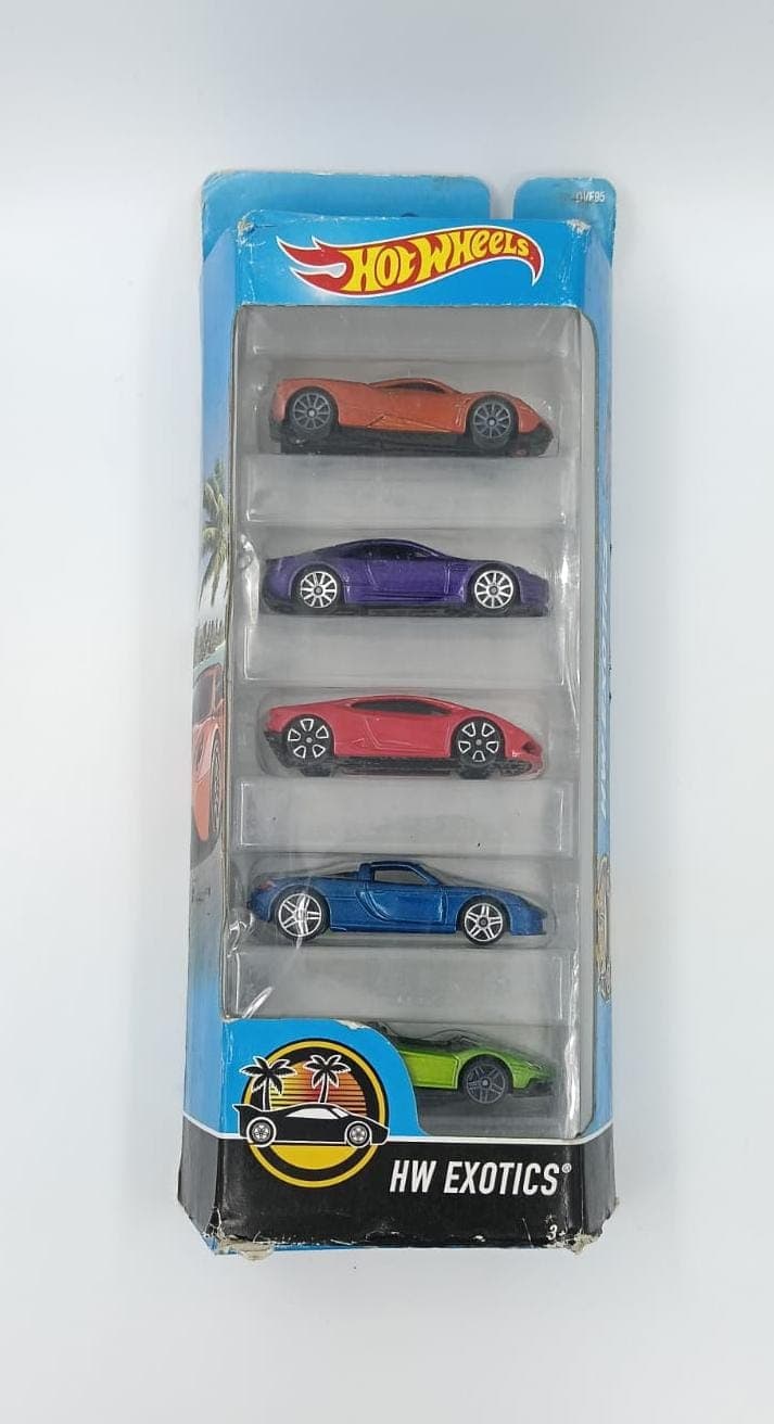 HOT WHEELS PACKS OF 5 HW EXOTICS - Image 1