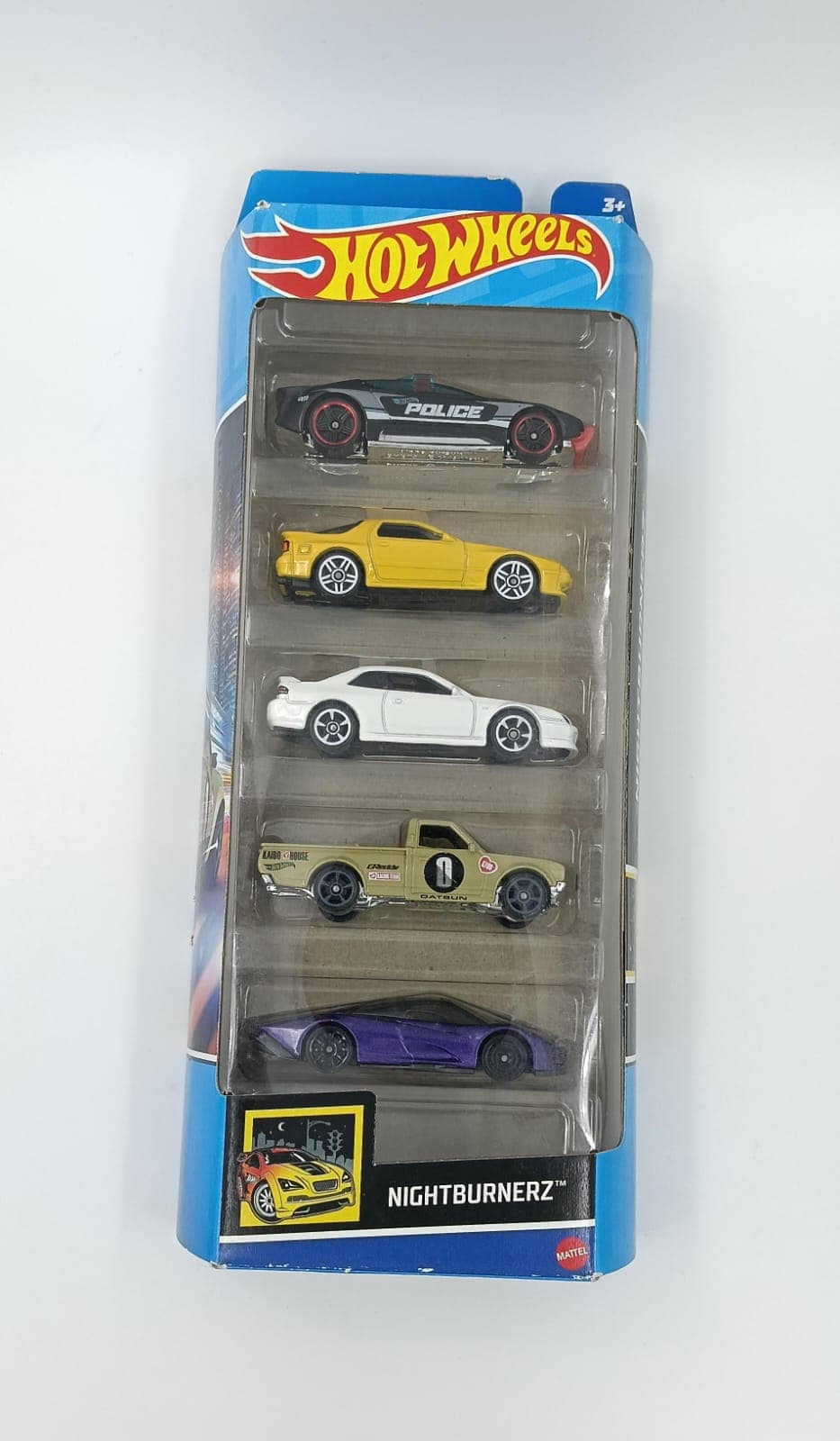 HOT WHEELS PACKS OF 5 NIGHTBURNERZ - Image 1