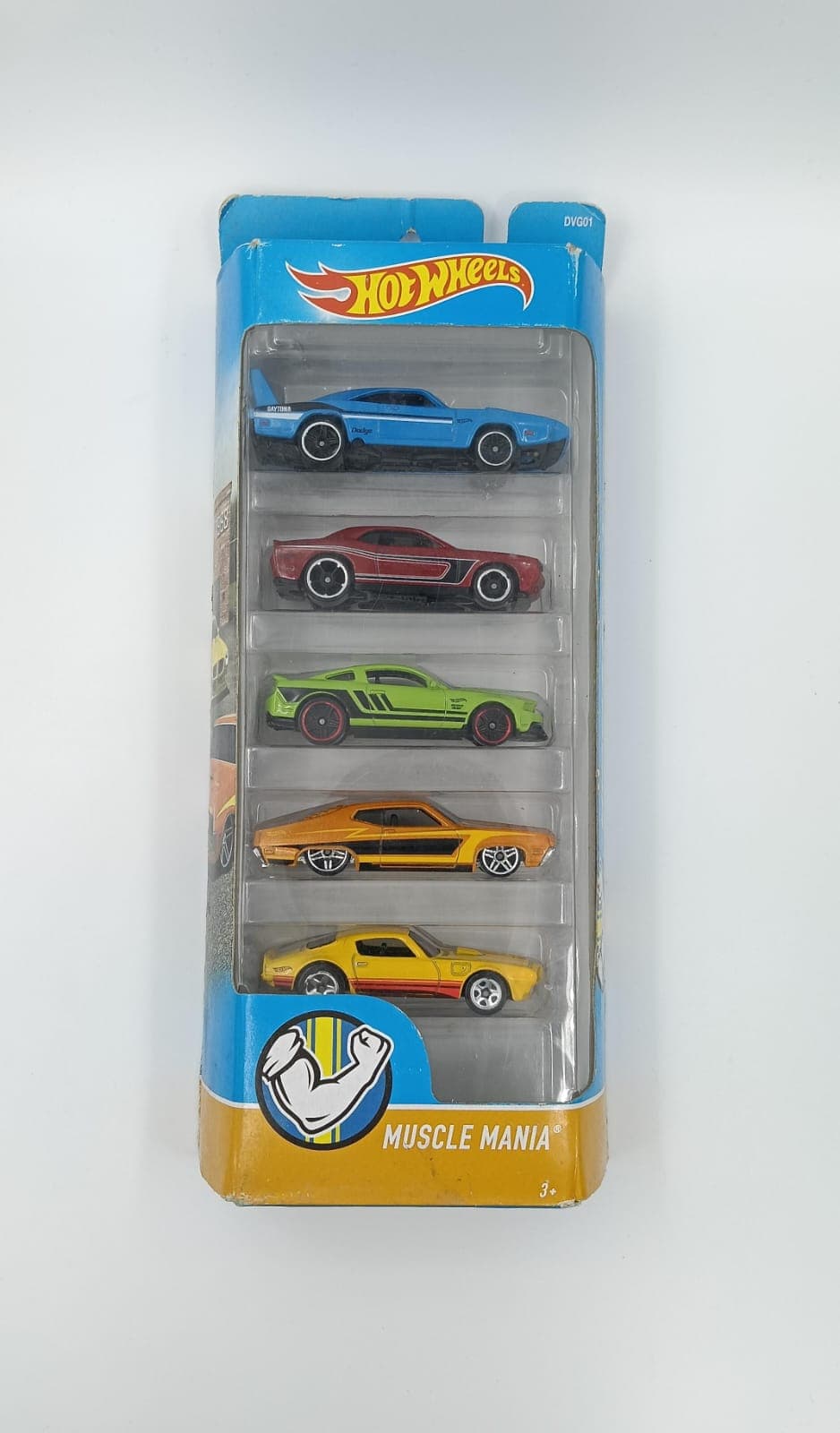 HOT WHEELS PACKS OF 5 MUSCLE MANIA - Image 1