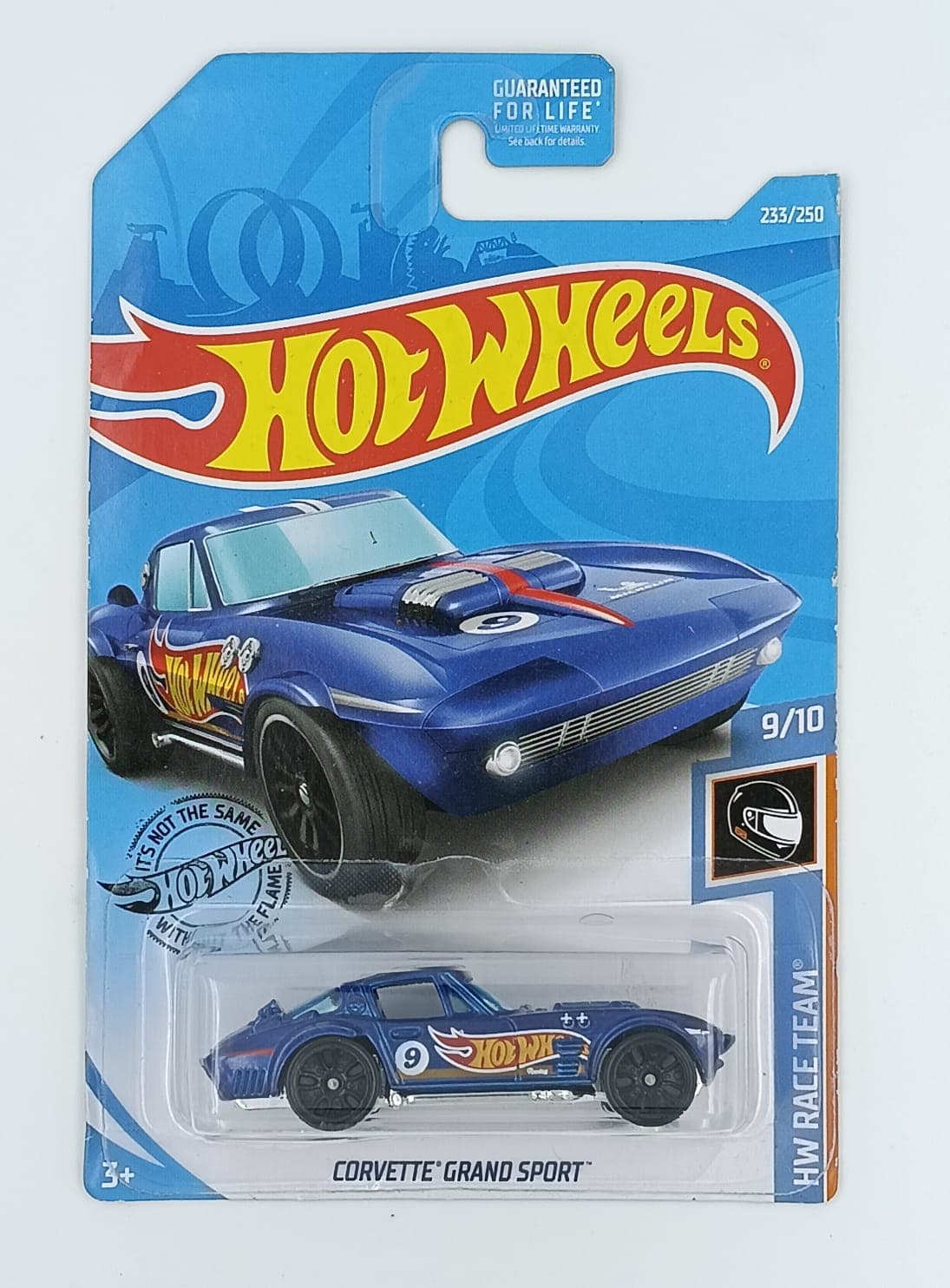 HOT WHEELS MAIN LINE IMPORTED CARD CORVETTE GRAND SPORT - Image 1