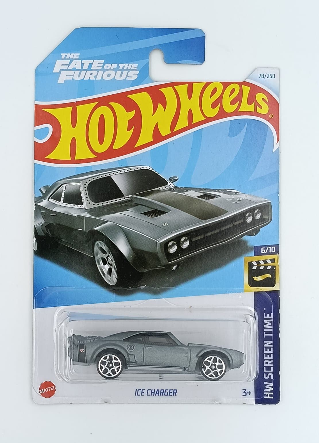 HOT WHEELS MAIN LINE IMPORTED CARD ICE CHARGER - Image 1