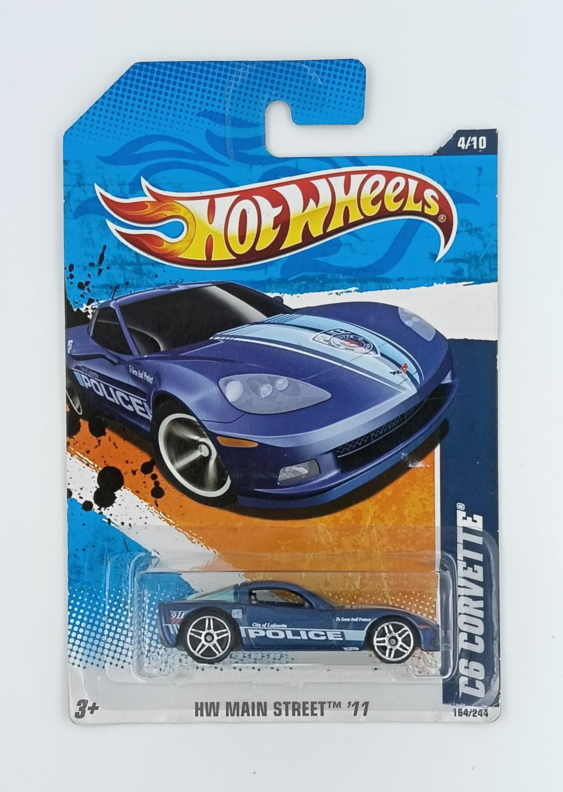HOT WHEELS MAIN LINE IMPORTED CARD C6 CORVETTE - Image 1