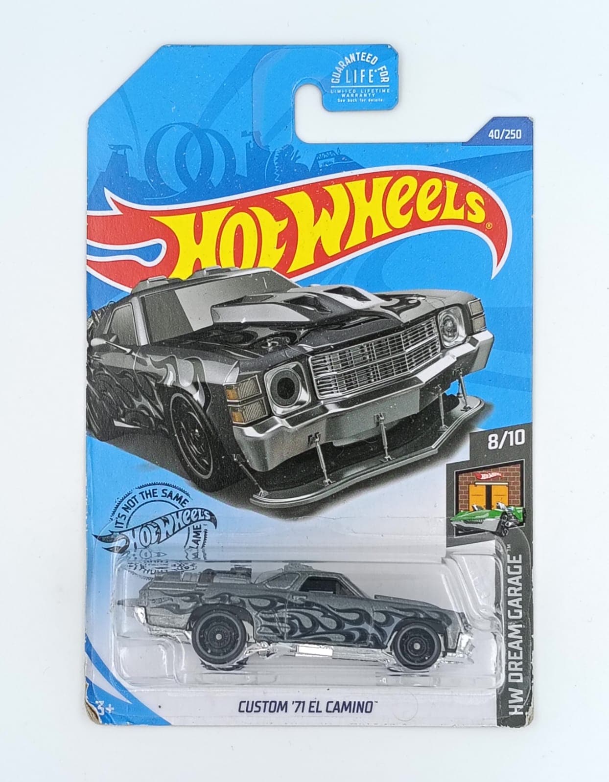 HOT WHEELS MAIN LINE IMPORTED CARD CUSTOM '71 EL CAMINO - Image 1