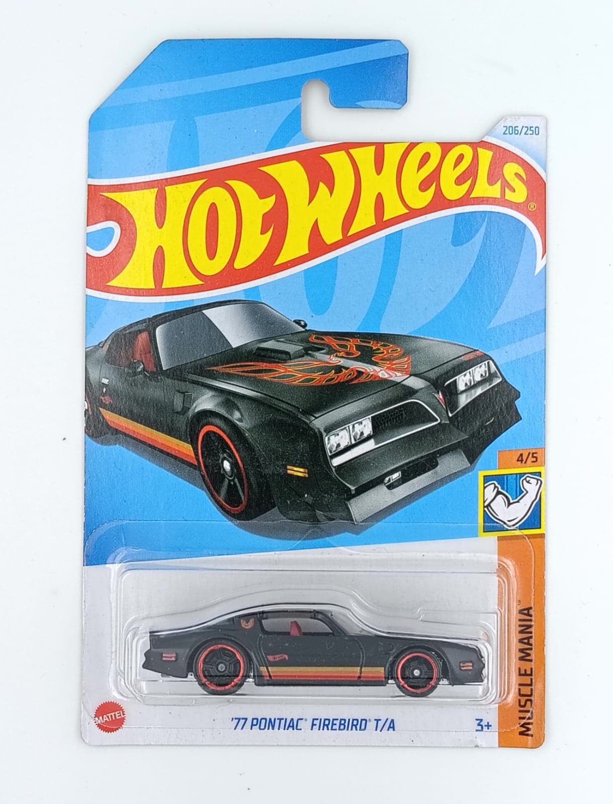 HOT WHEELS MAIN LINE IMPORTED CARD '77 PONTIAC FIREBIRD T/A - Image 1