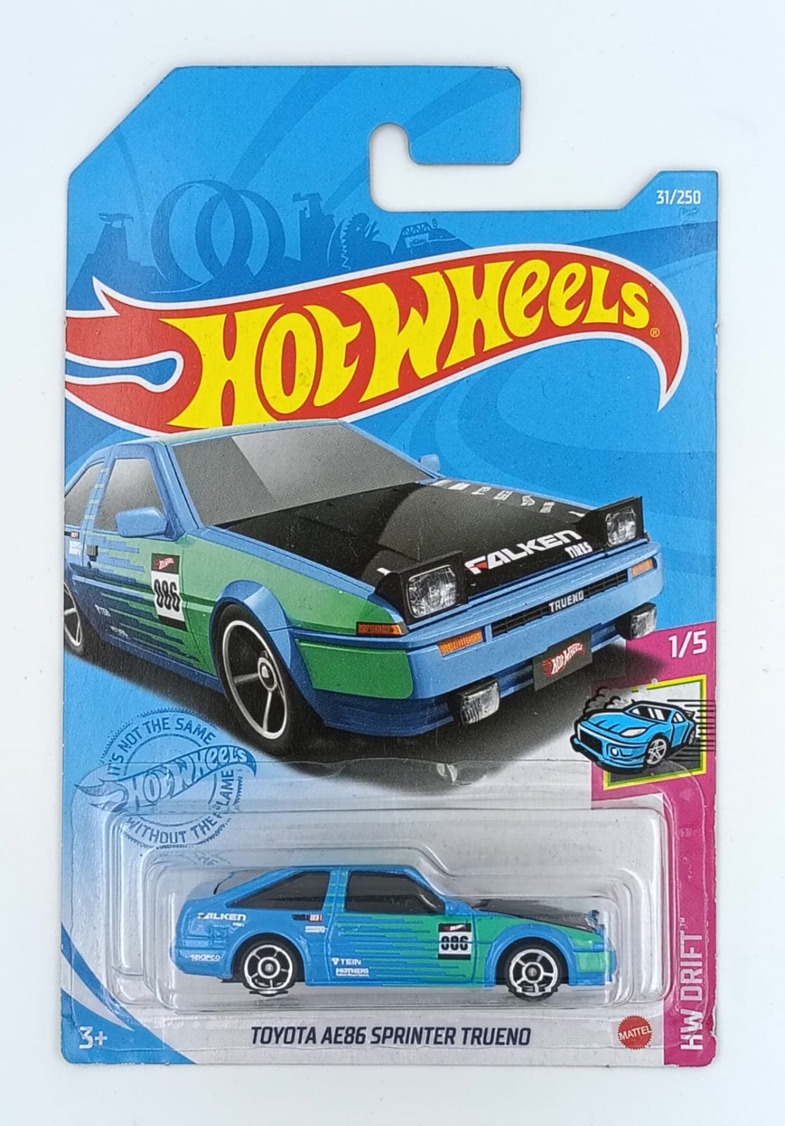 HOT WHEELS MAIN LINE IMPORTED CARD TOYOTA AE86 SPRINTER TRUENO - Image 1