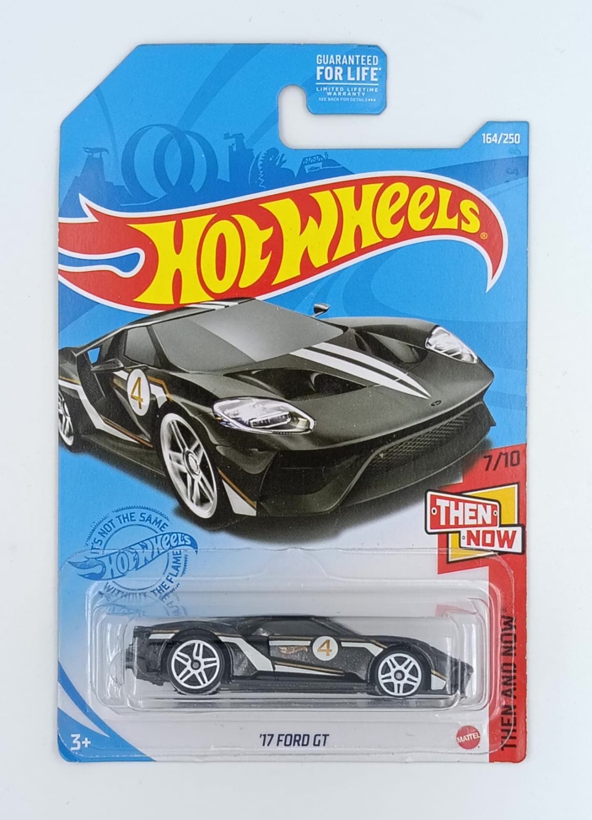 HOT WHEELS MAIN LINE IMPORTED CARD FORD GT - Image 1