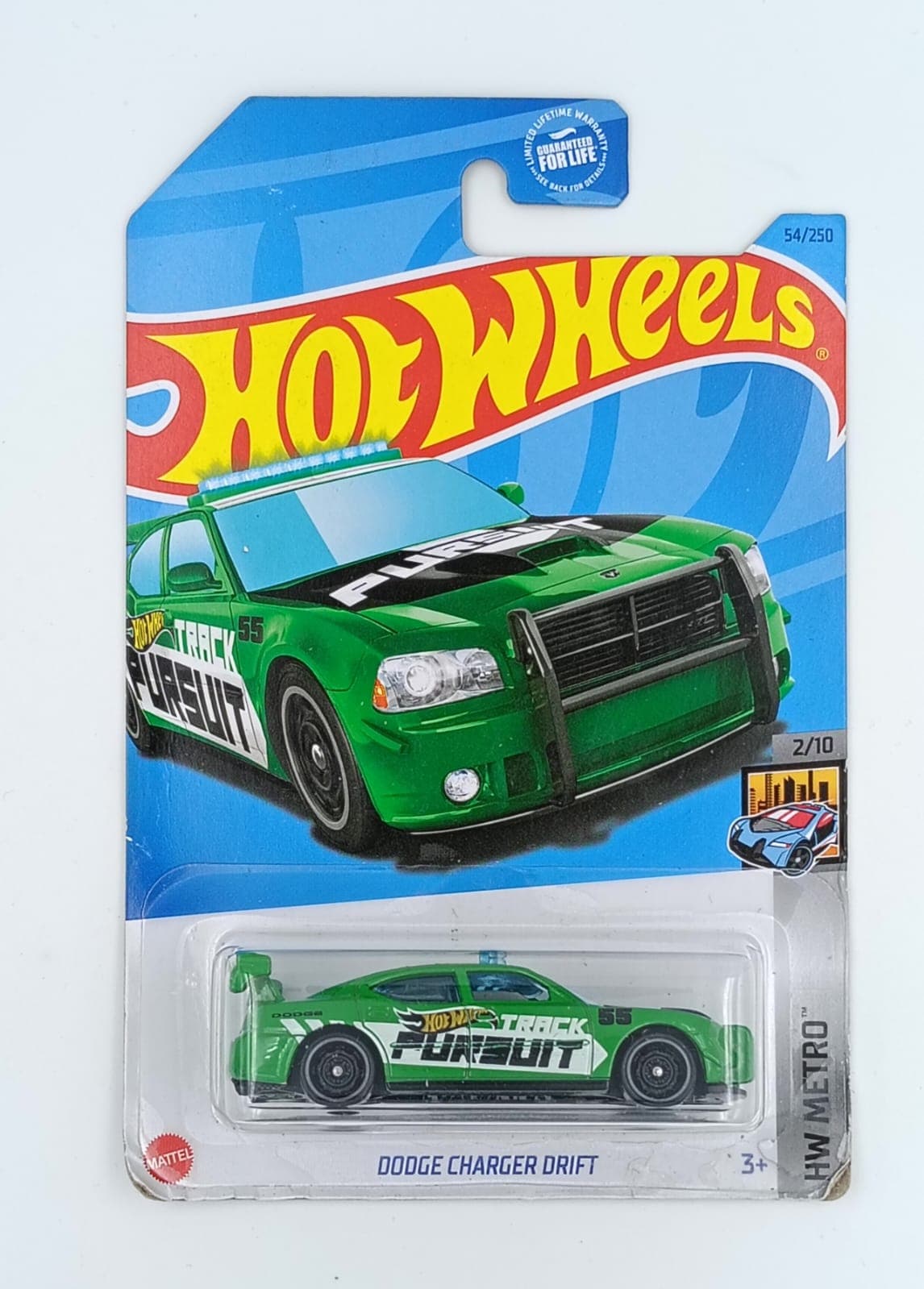 HOT WHEELS MAIN LINE IMPORTED CARD DODGE CHARGER DRIFT - Image 1
