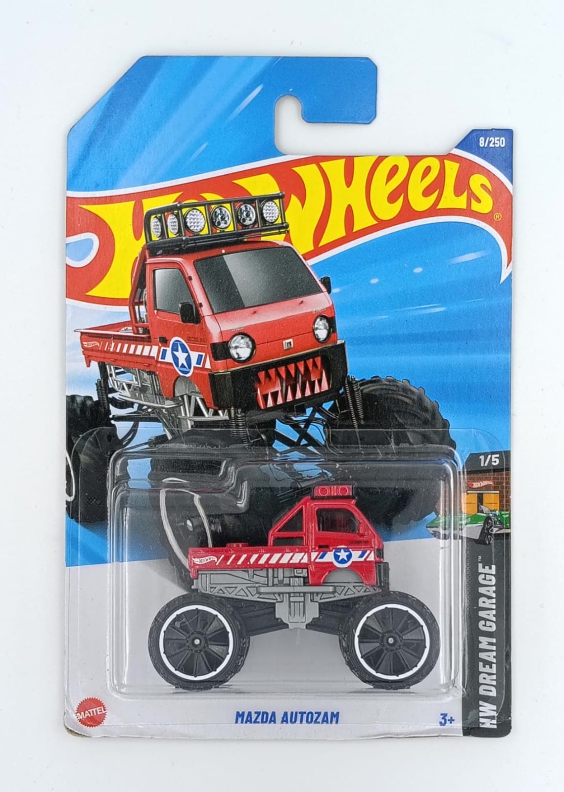 HOT WHEELS MAIN LINE IMPORTED CARD MAZDA AUTOZAM - Image 1