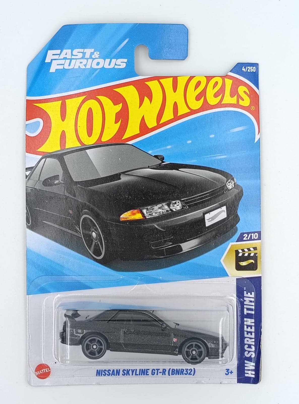 HOT WHEELS MAIN LINE IMPORTED CARD NISSAN SKYLINE GT-R (BNR32) - Image 1