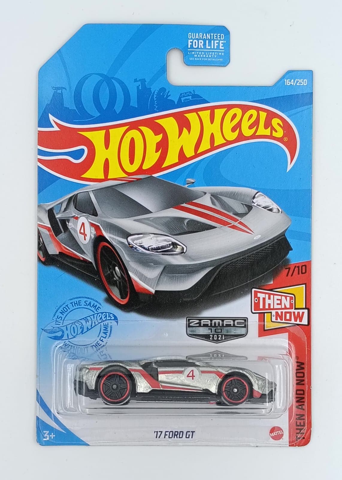 HOT WHEELS MAIN LINE IMPORTED CARD '17 FORD GT - Image 1