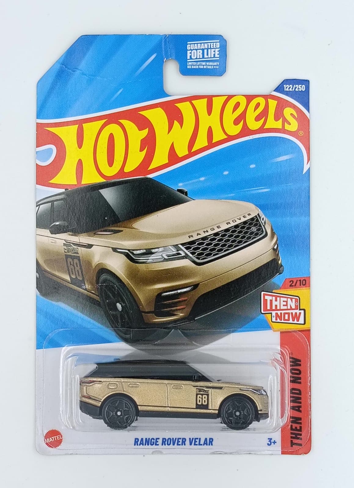 HOT WHEELS MAIN LINE IMPORTED CARD RANGE ROVER VELAR - Image 1