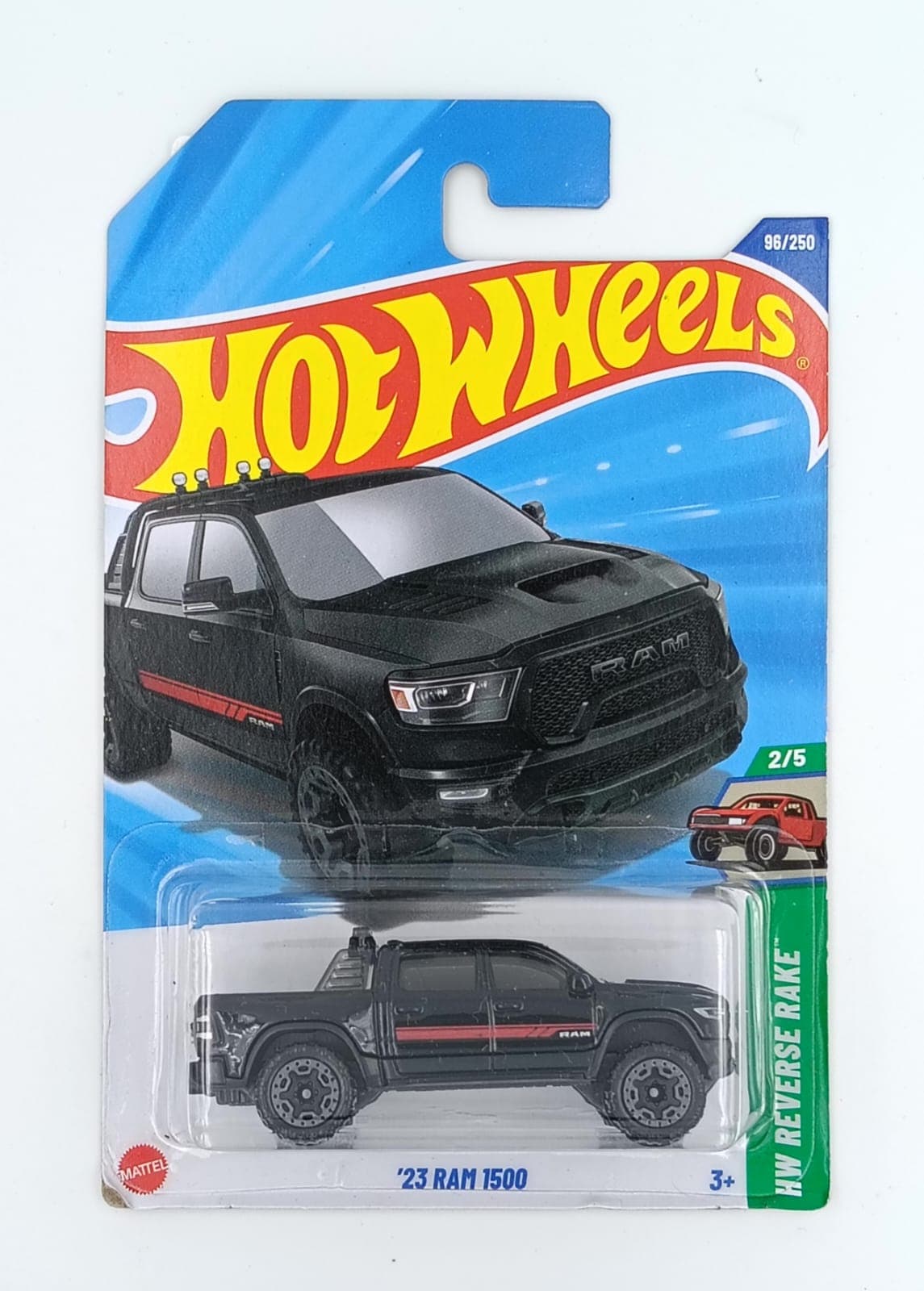 HOT WHEELS MAIN LINE IMPORTED CARD '23 RAM 1500 - Image 1