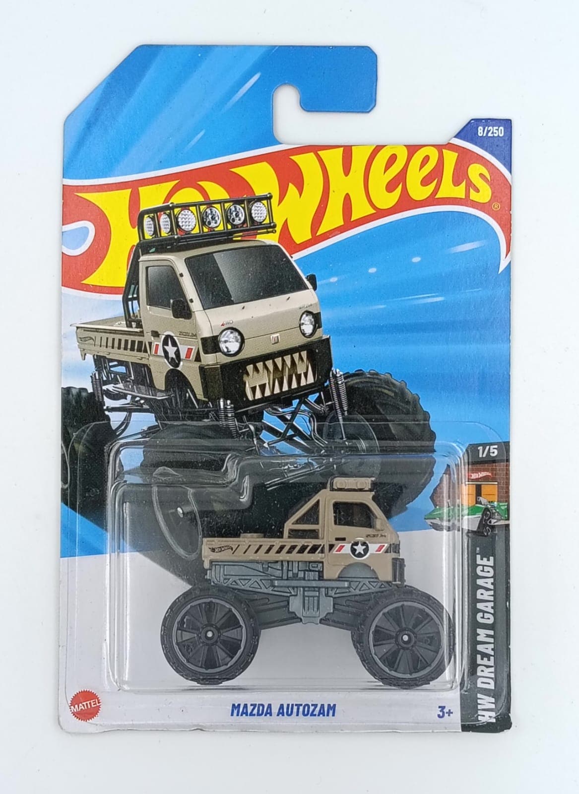 HOT WHEELS MAIN LINE IMPORTED CARD MAZDA AUTOZAM - Image 1