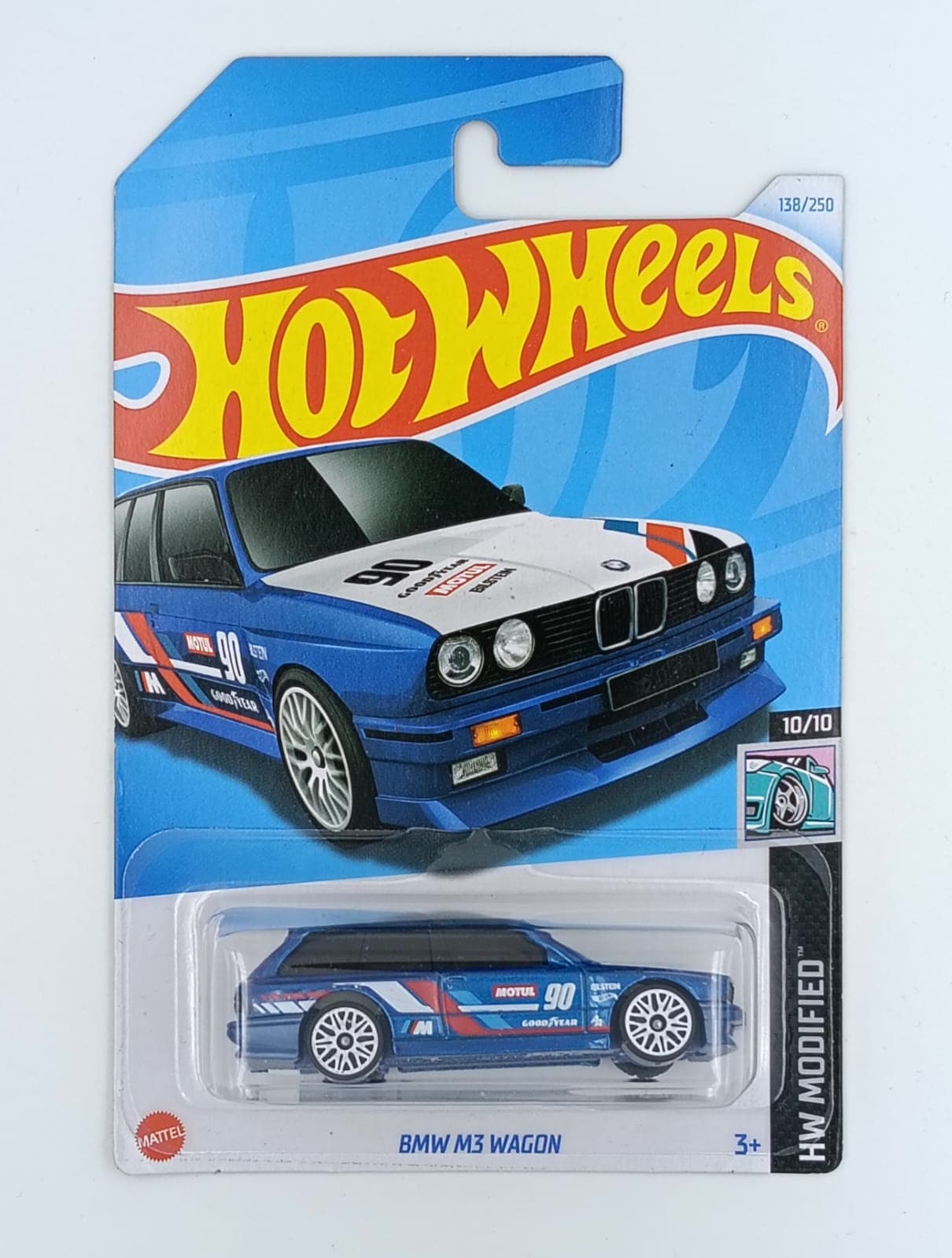 HOT WHEELS MAIN LINE IMPORTED CARD BMW M3 WAGON - Image 1