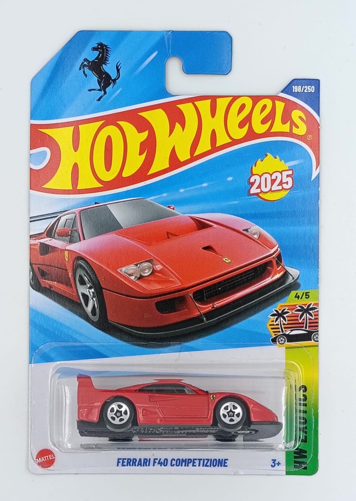 HOT WHEELS MAIN LINE FERRARI F40 COMPETIZIONE - Image 1