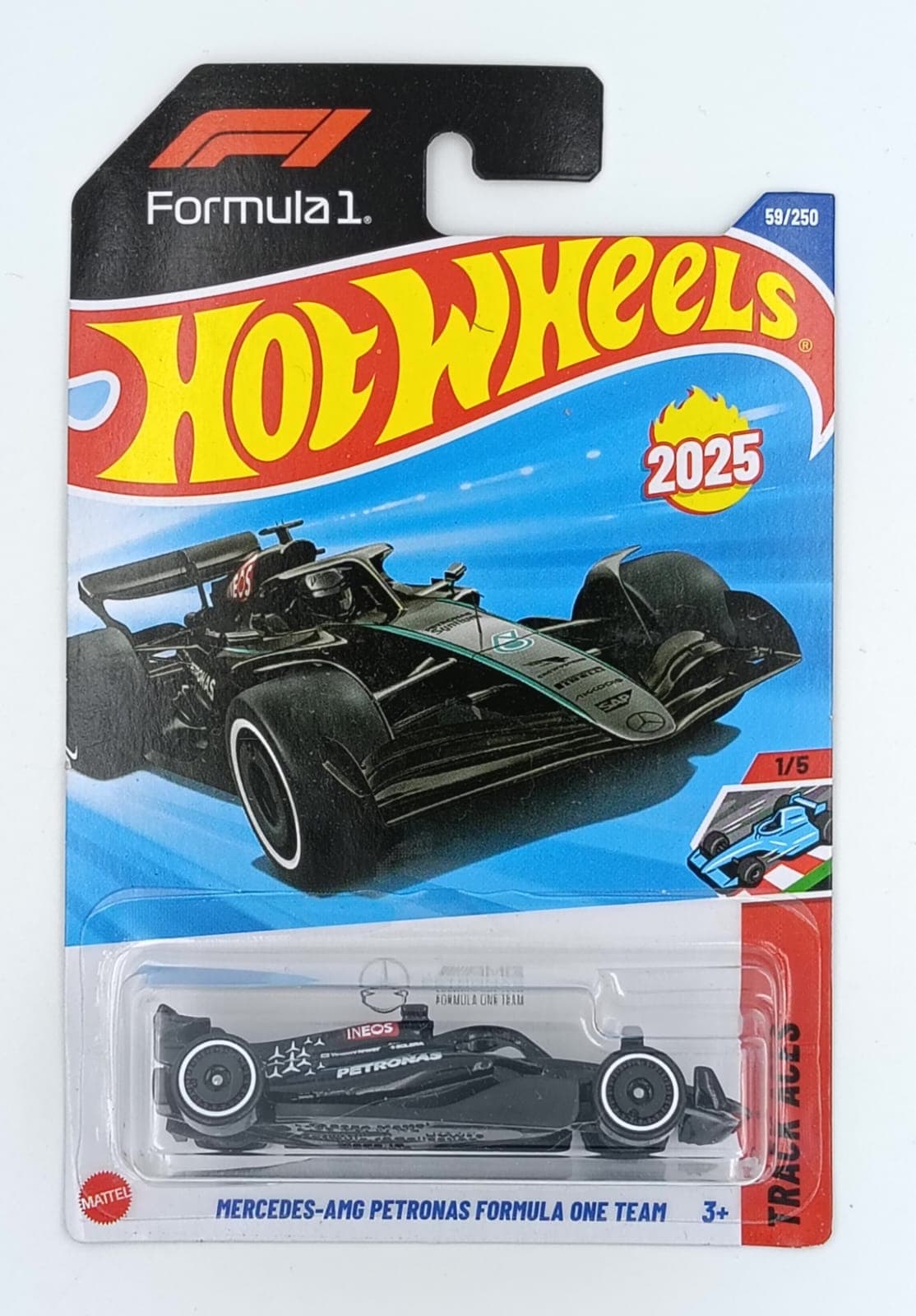 F1 HOT WHEELS MAIN LINE MERCEDES-AMG PETRONAS FORMULA ONE TEAM - Image 1