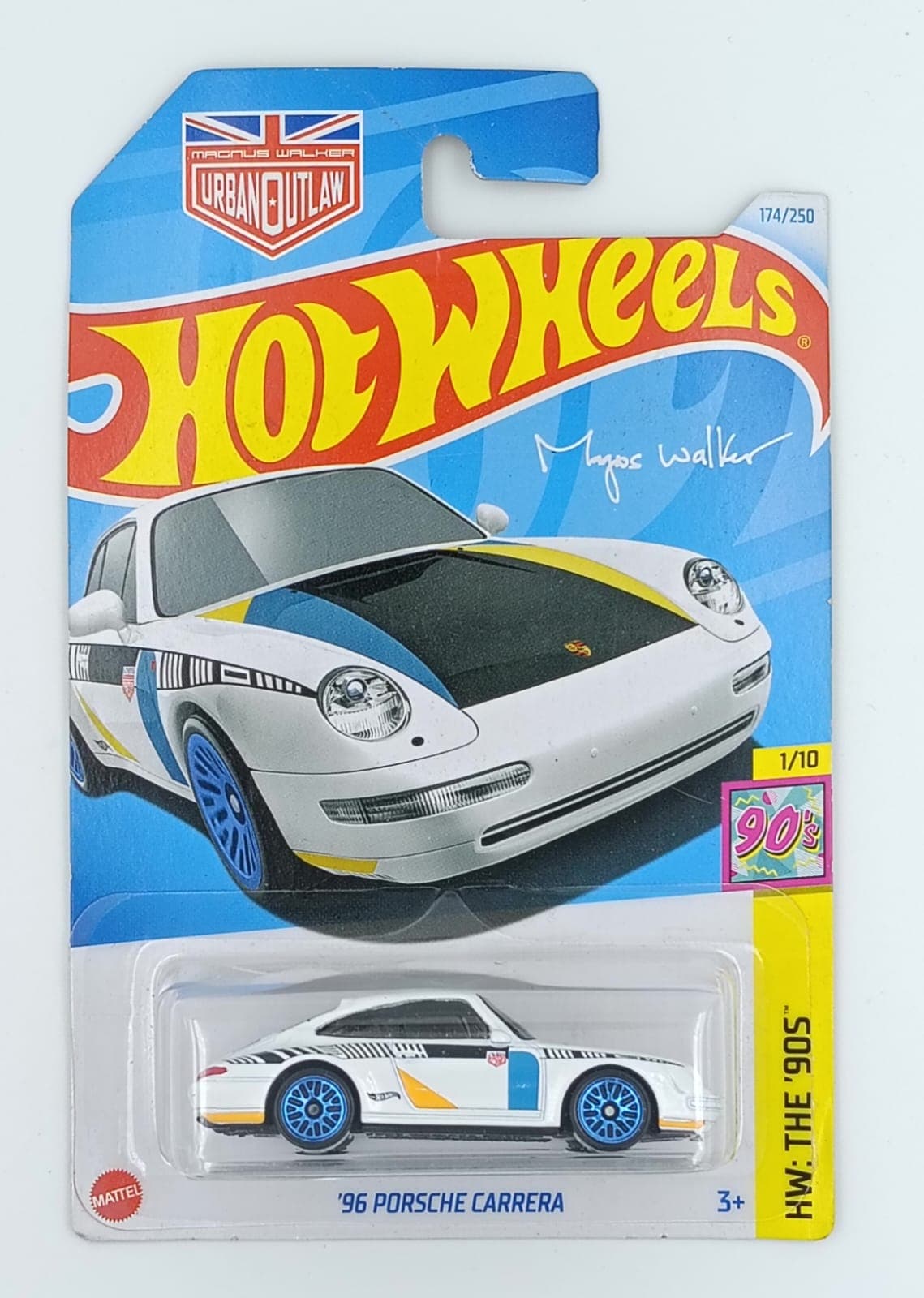 HOT WHEELS MAIN LINE '96 PORSCHE CARRERA - Image 1