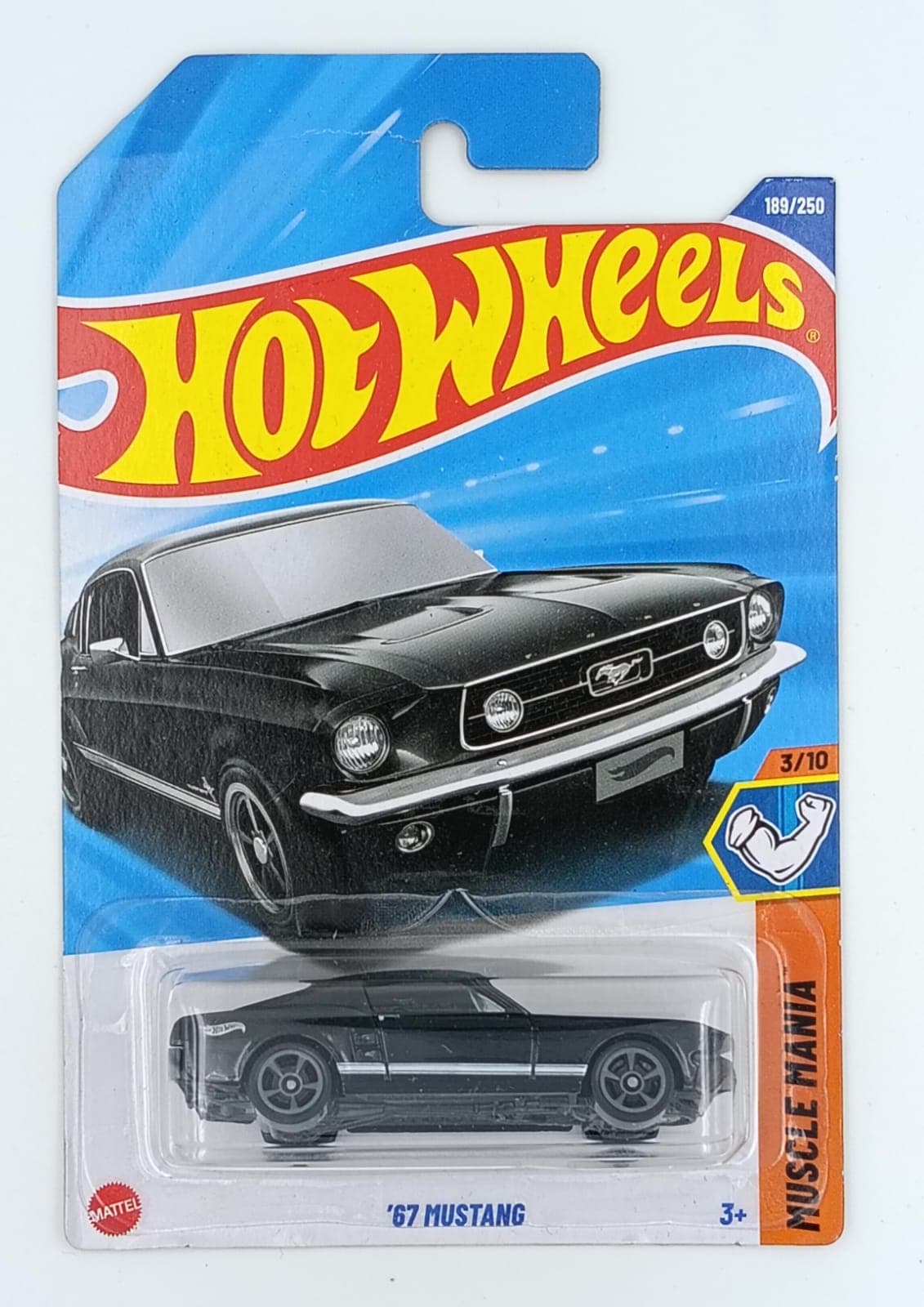 HOT WHEELS MAIN LINE '67 MUSTANG - Image 1