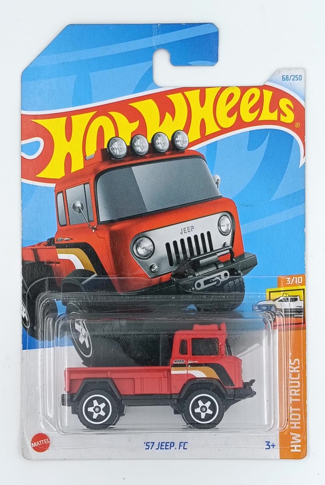 HOT WHEELS MAIN LINE '57 JEEP FC - Image 1