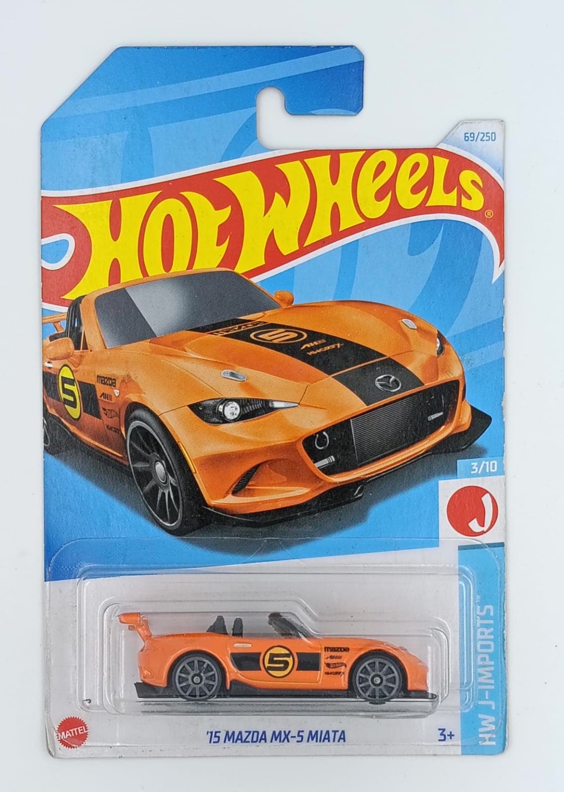 HOT WHEELS MAIN LINE '15 MAZDA MX-5 MIATA - Image 1