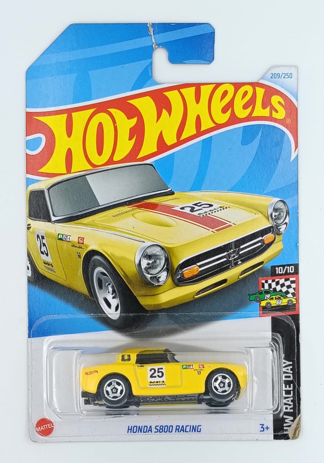HOT WHEELS MAIN LINE HONDA S800 RACING - Image 1