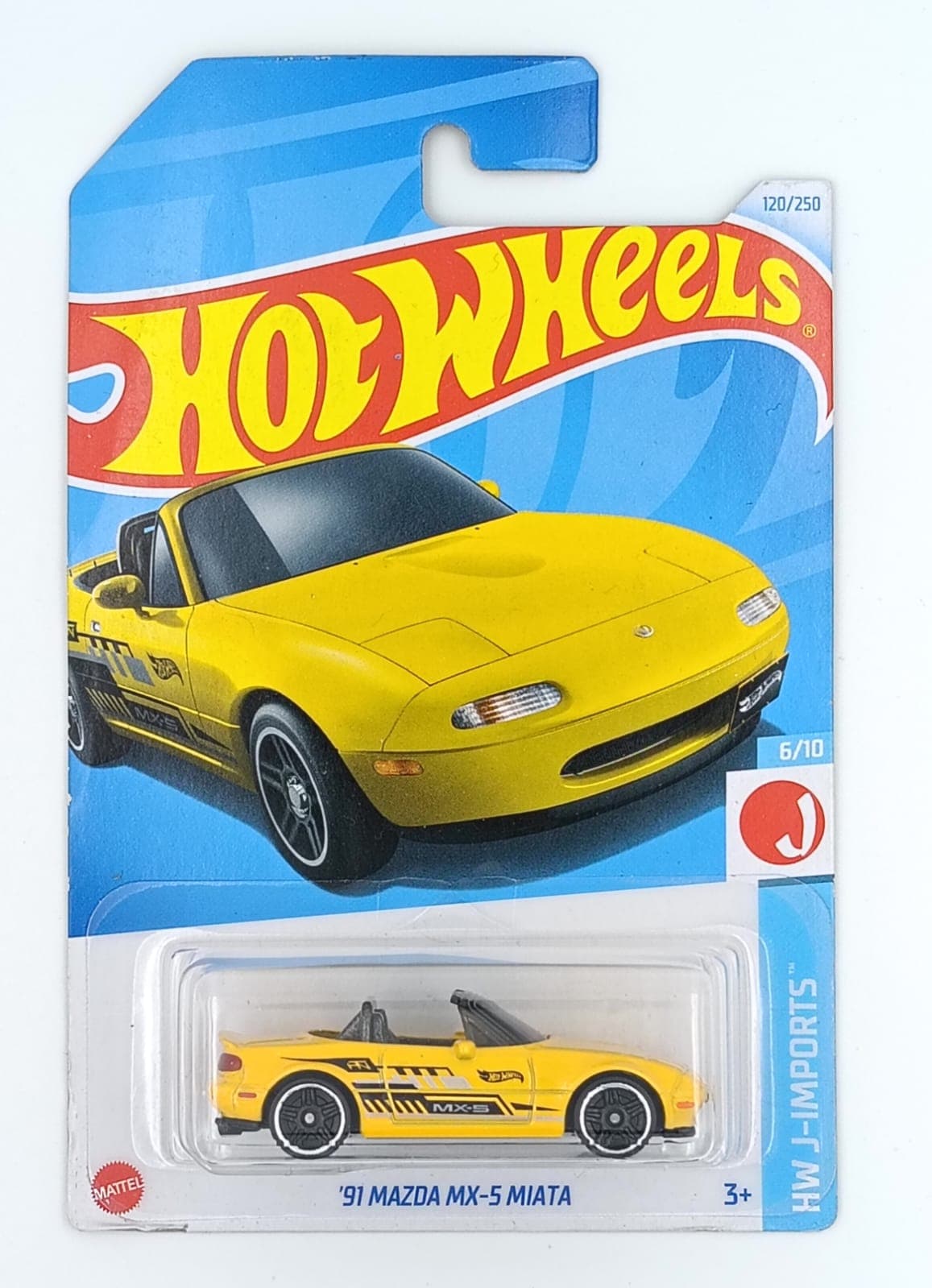 HOT WHEELS MAIN LINE '91 MAZDA MX-5 MIATA - Image 1
