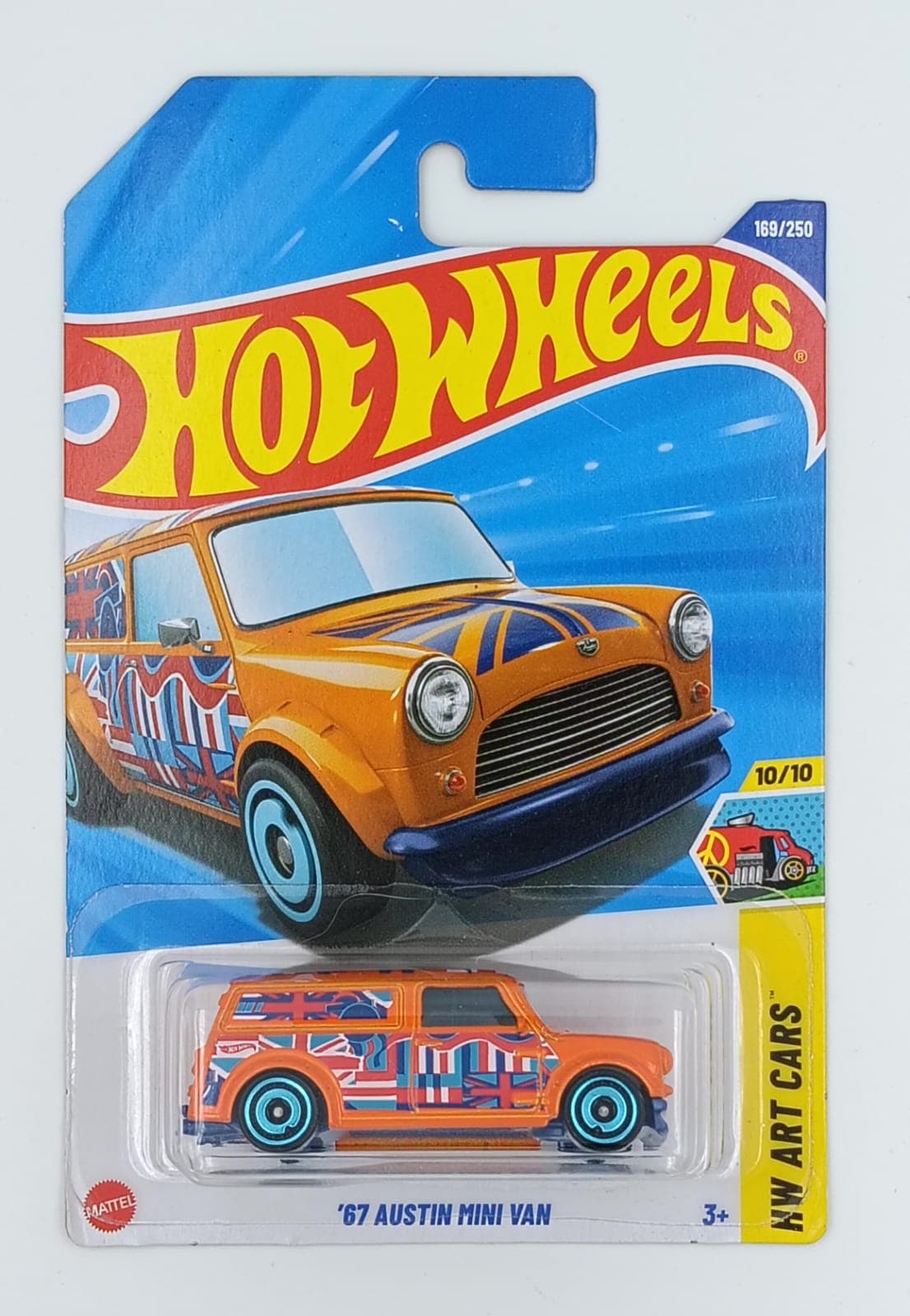 HOT WHEELS MAIN LINE '67 AUSTIN MINI VAN - Image 1