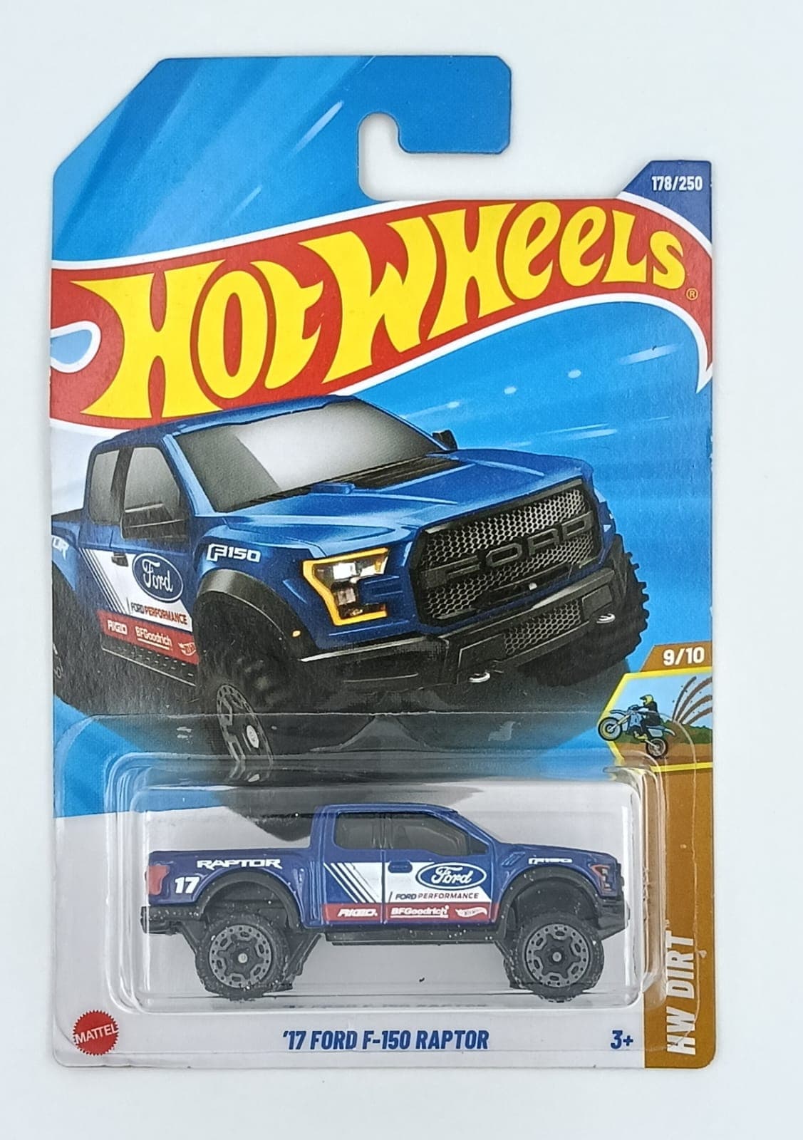 HOT WHEELS MAIN LINE '17 FORD F-150 RAPTOR - Image 1