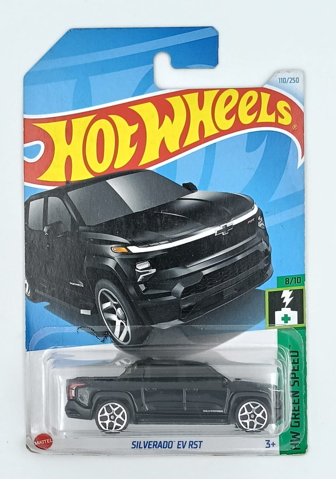 HOT WHEELS MAIN LINE SILVERADO EV RST - Image 1