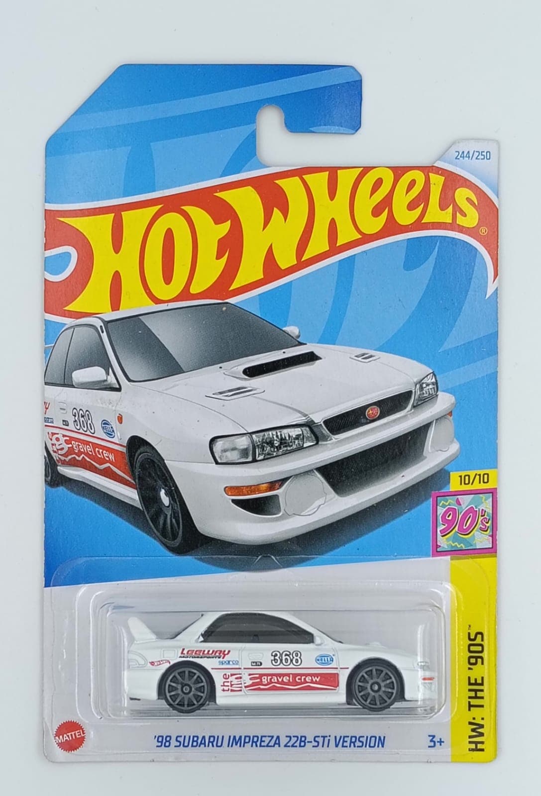 HOT WHEELS MAIN LINE '98 SUBARU IMPREZA 22B-STi VERSION - Image 1