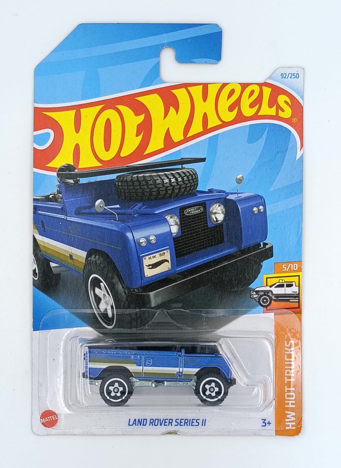 HOT WHEELS MAIN LINE LAND ROVER SERIES II - Image 1