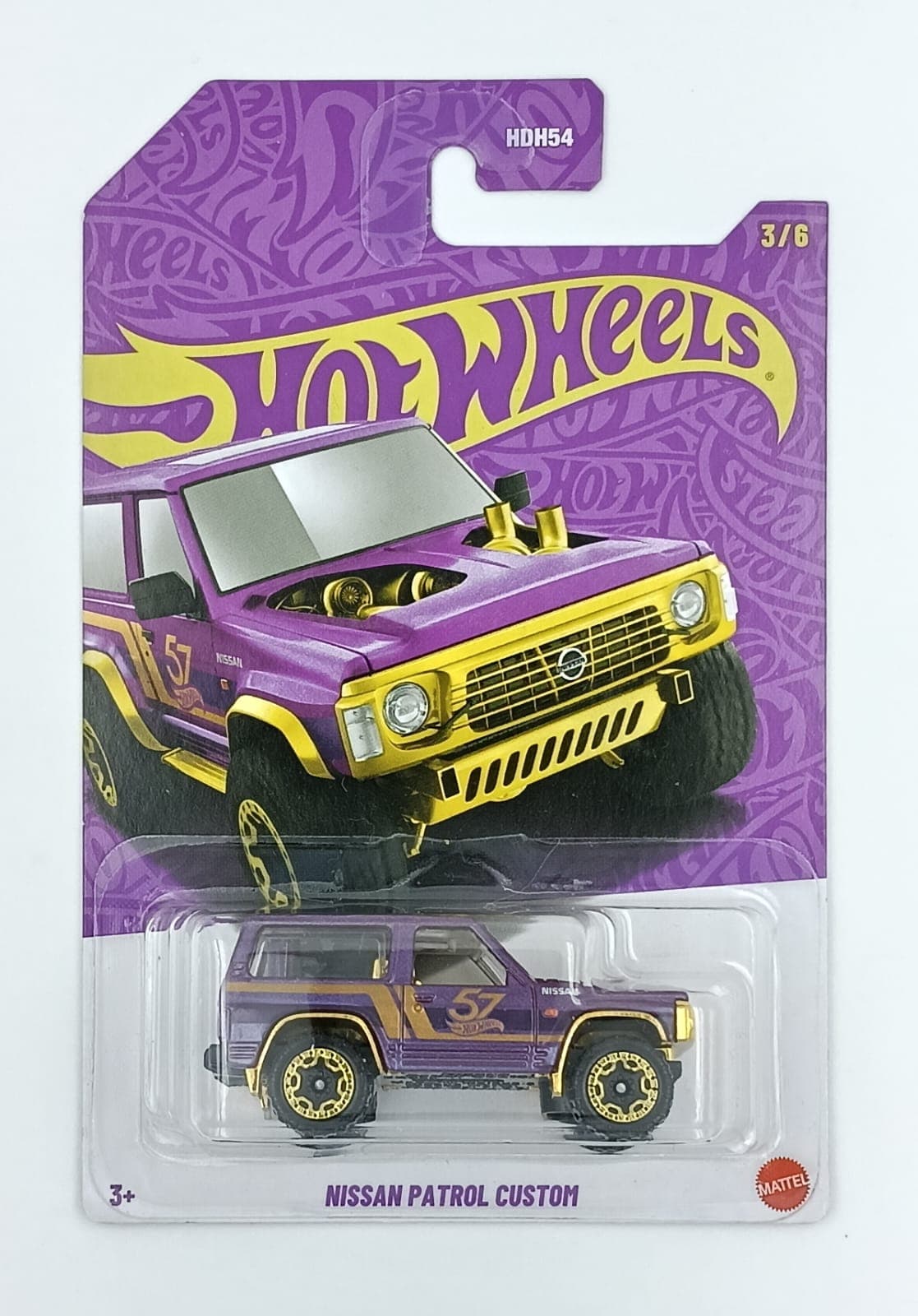 HOT WHEELS MAIN LINE NISSAN PATROL CUSTOM - Image 1