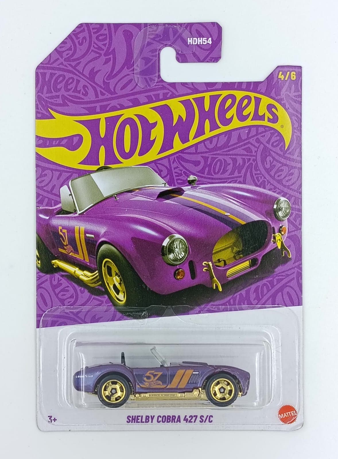 HOT WHEELS MAIN LINE SHELBY COBRA 427 S/C - Image 1