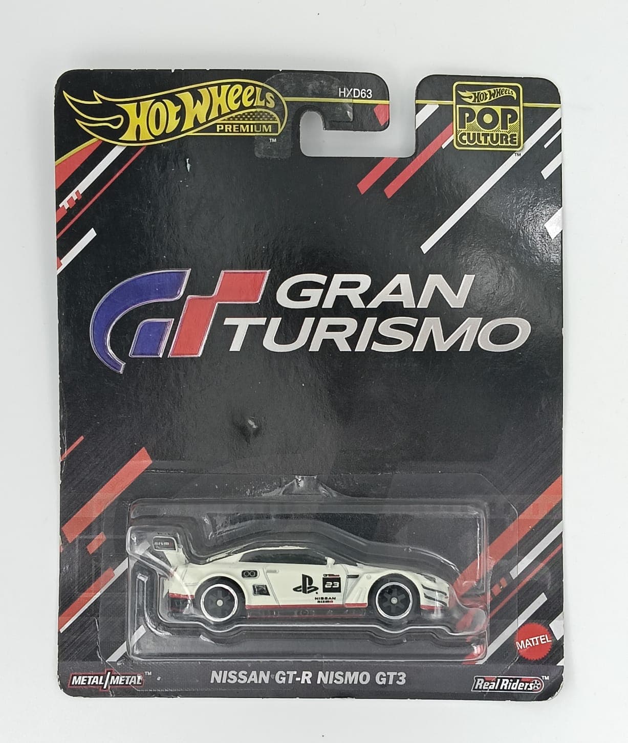 HOT WHEELS PREMIUM 1:64 NISSAN GT-R NISMO GT3 GRAN TURISMO - Image 1