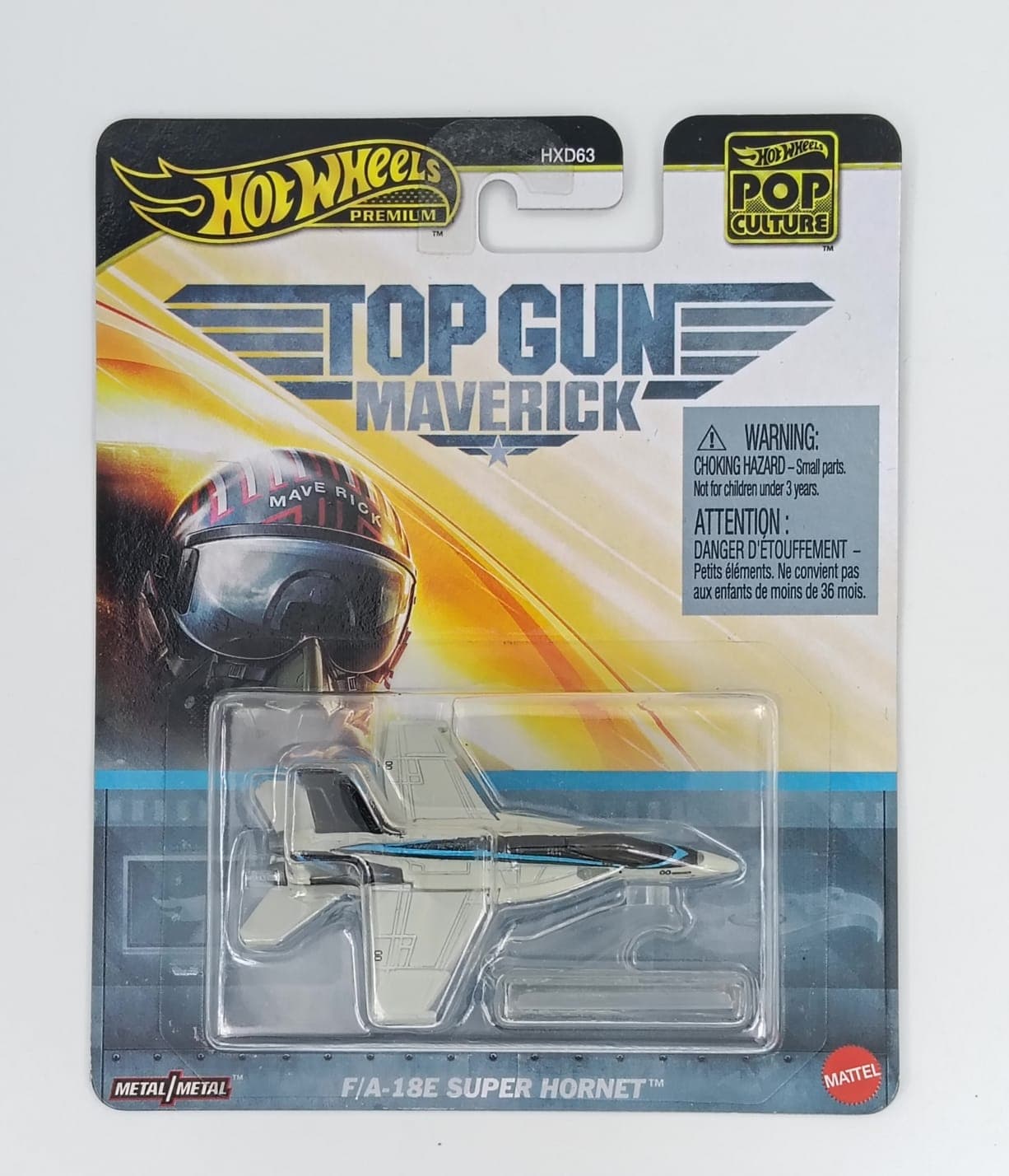 HOT WHEELS PREMIUM 1:64 F/A-18E SUPER HORNET TOP GUN MAVERICK - Image 1