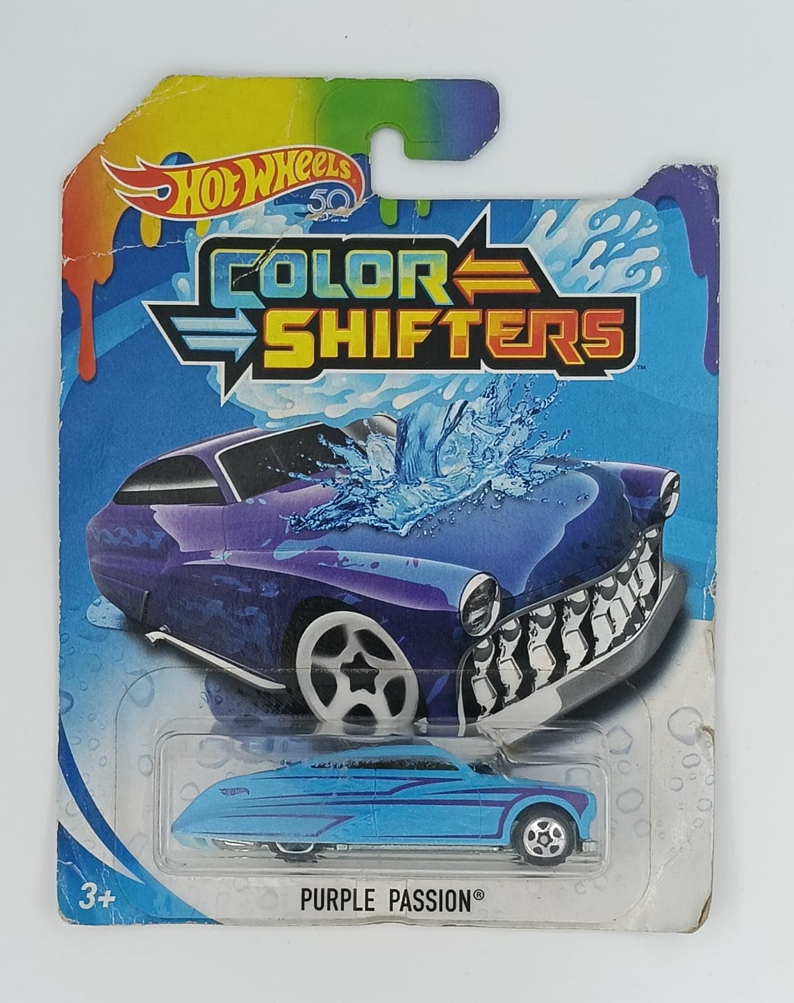 HOT WHEELS PREMIUM 1:64 PURPLE PASSION COLOUR SHIFTERS - Image 1