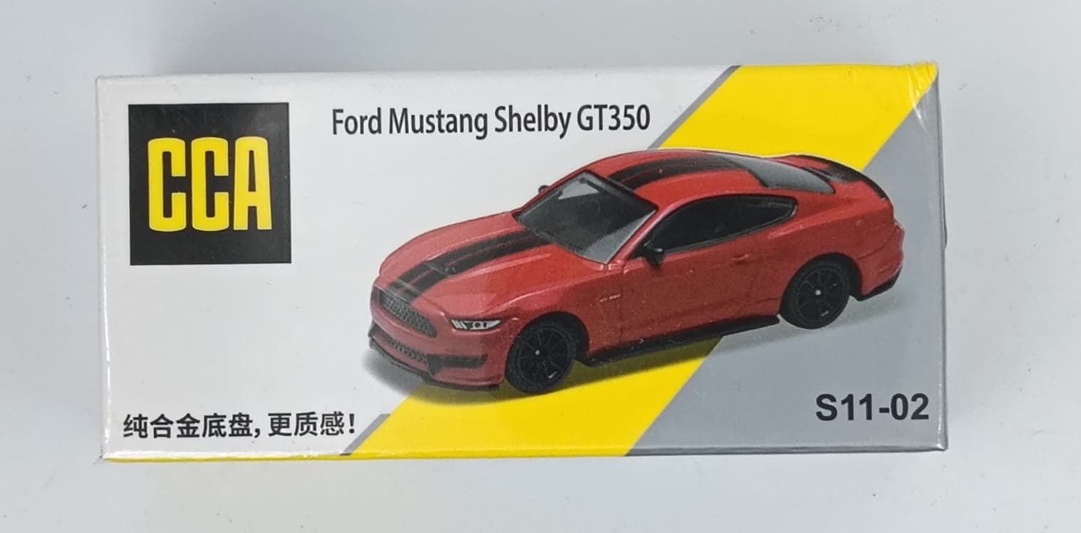 CCA BOX 1:72 Ford Mustang Shelby GT350 - Image 1