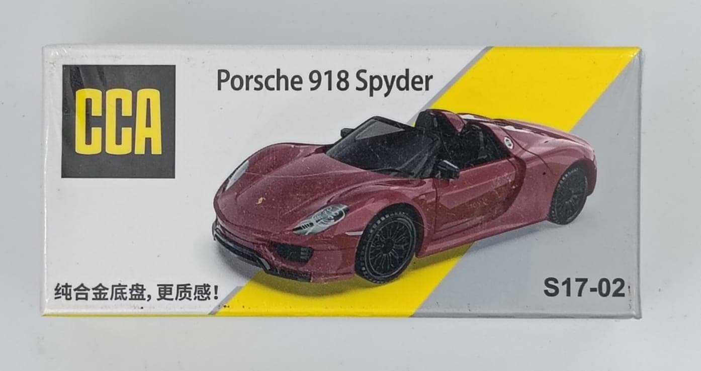 CCA BOX 1:72 Porsche 918 Spyder - Image 1